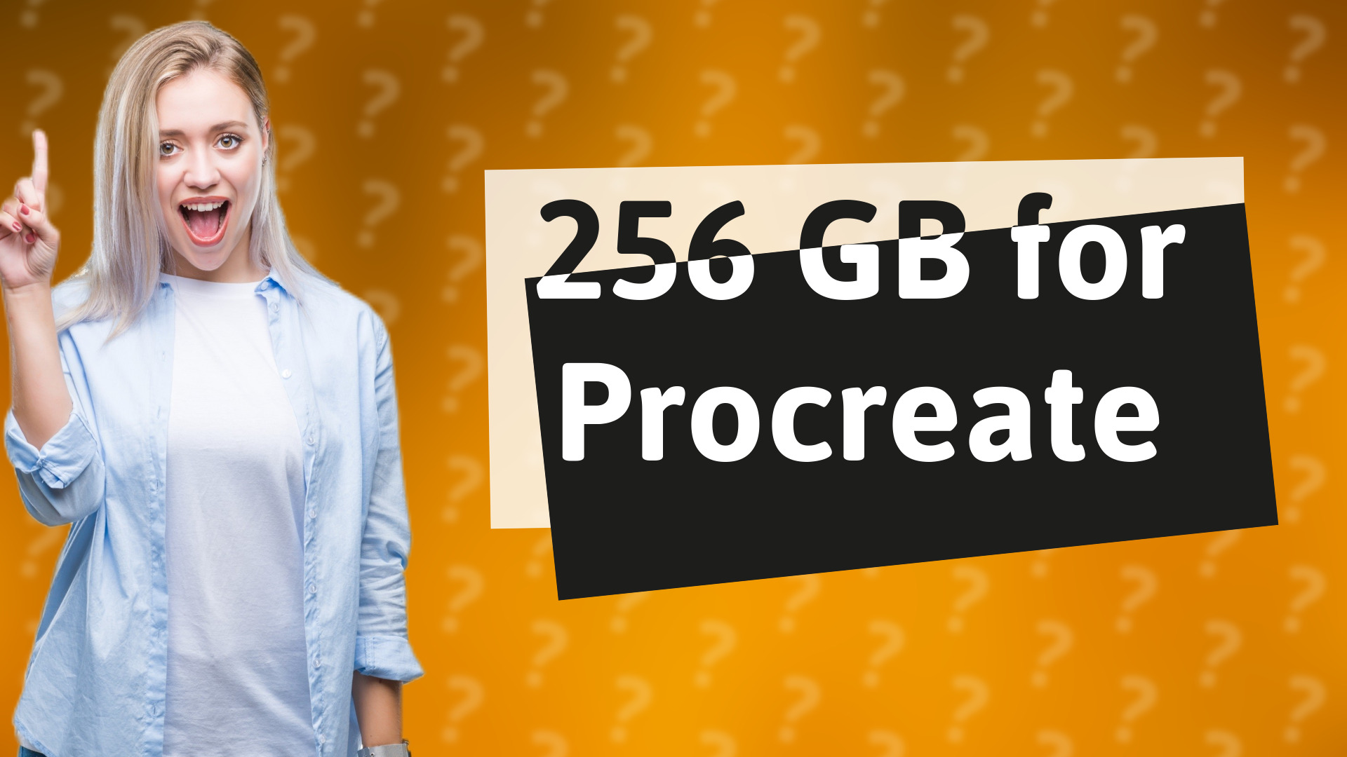 256 GB for Procreate