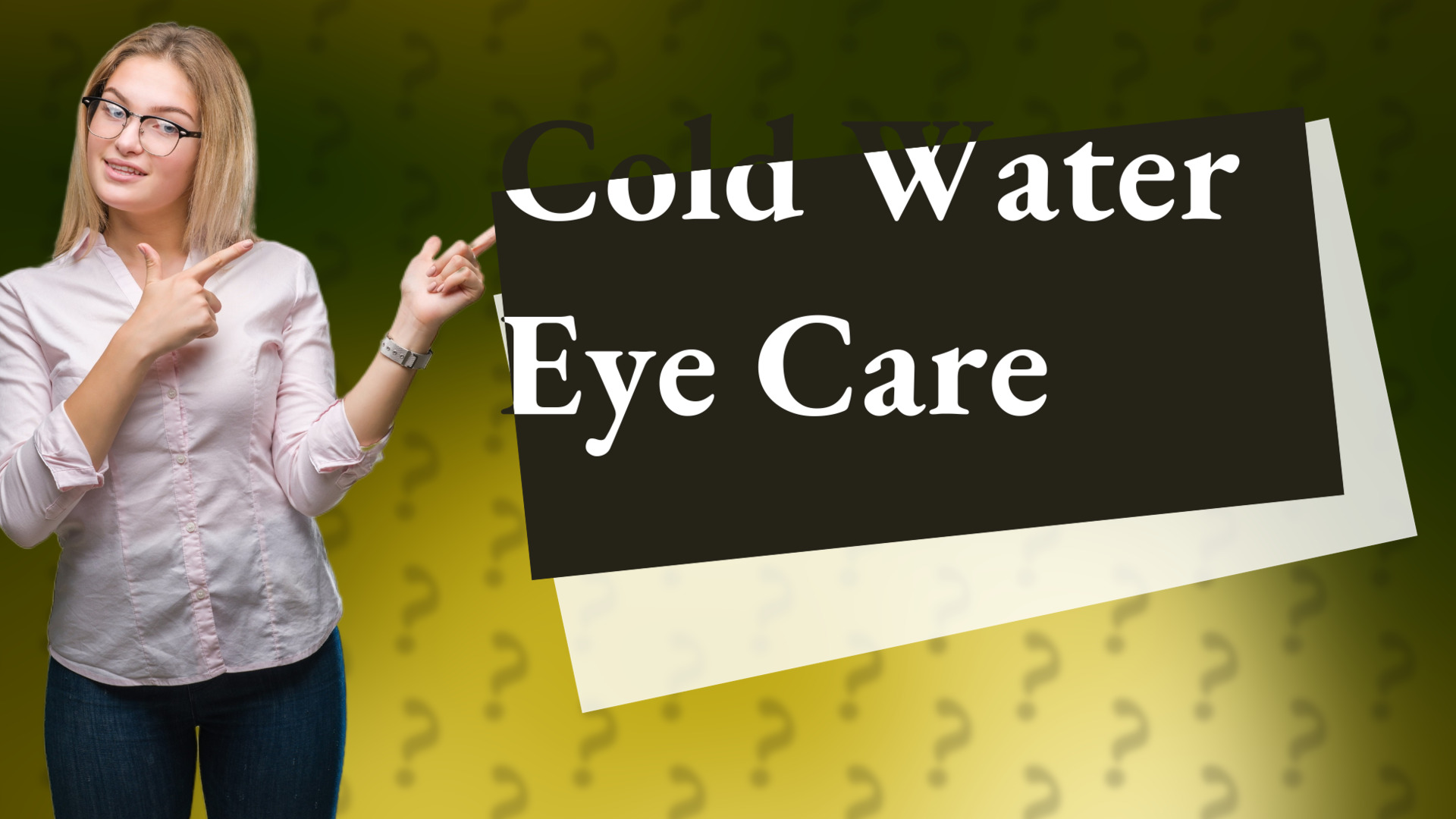 Cold Water Eye Care