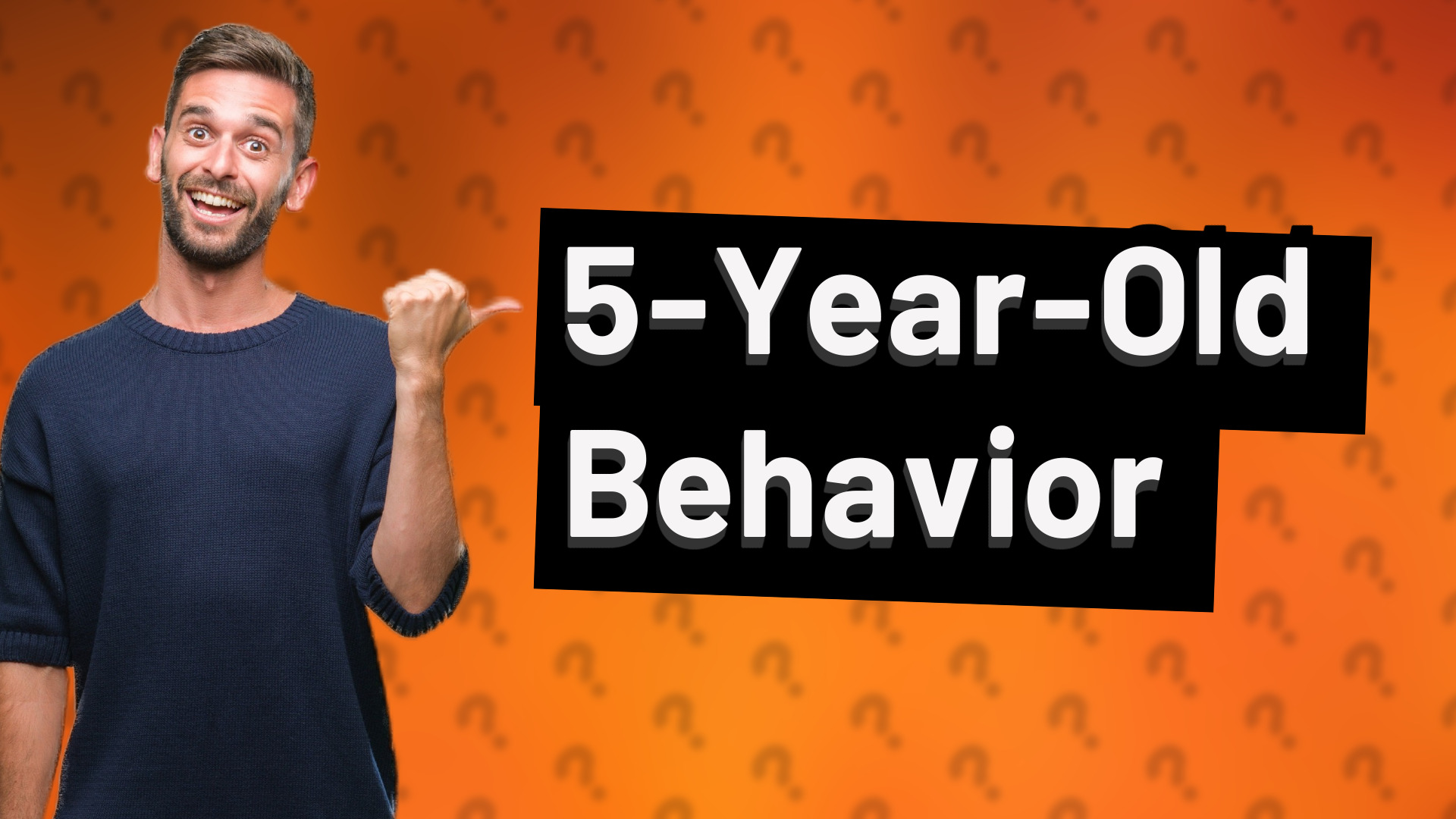 5-Year-Old Behavior