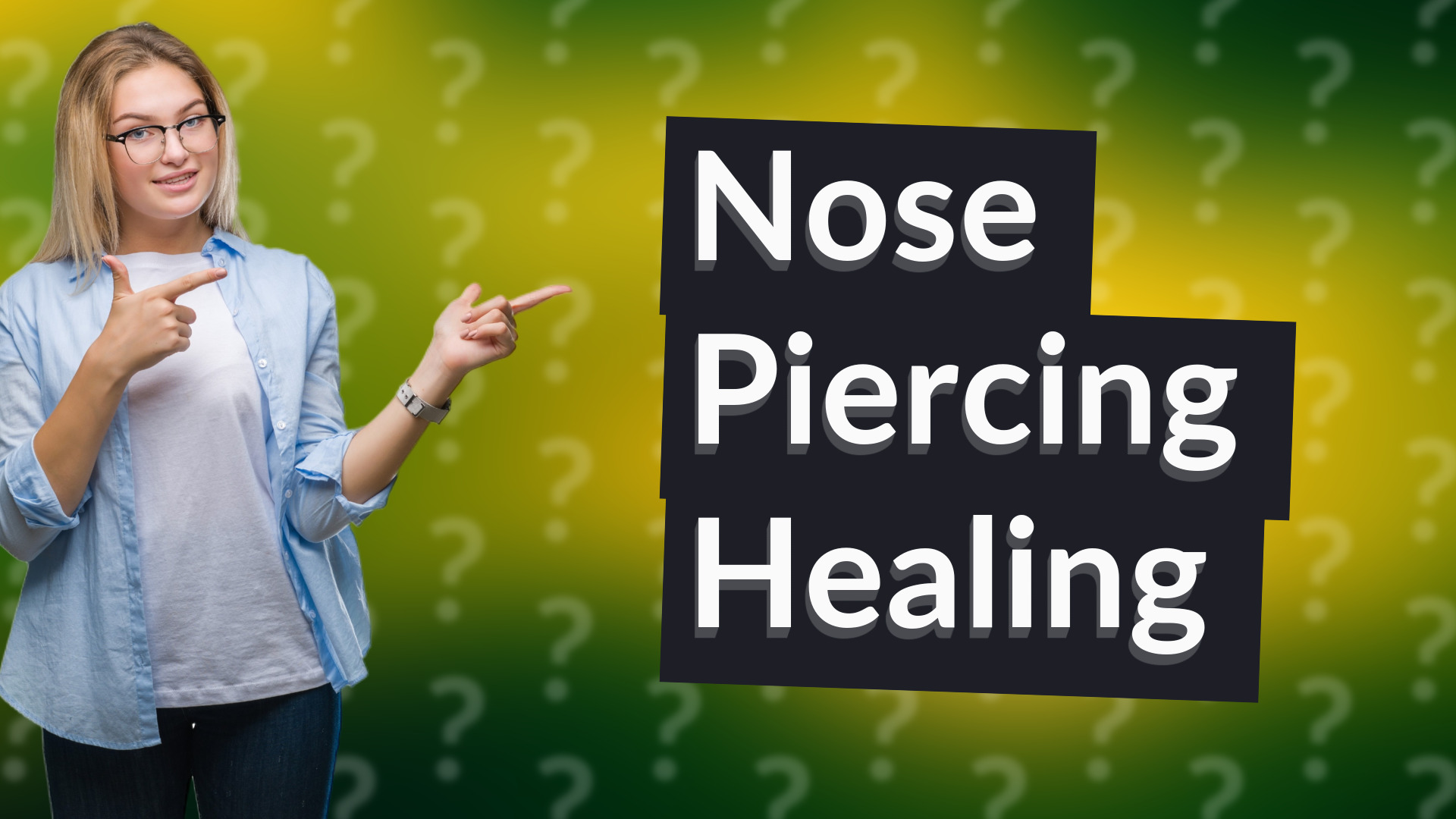 Nose Piercing Healing