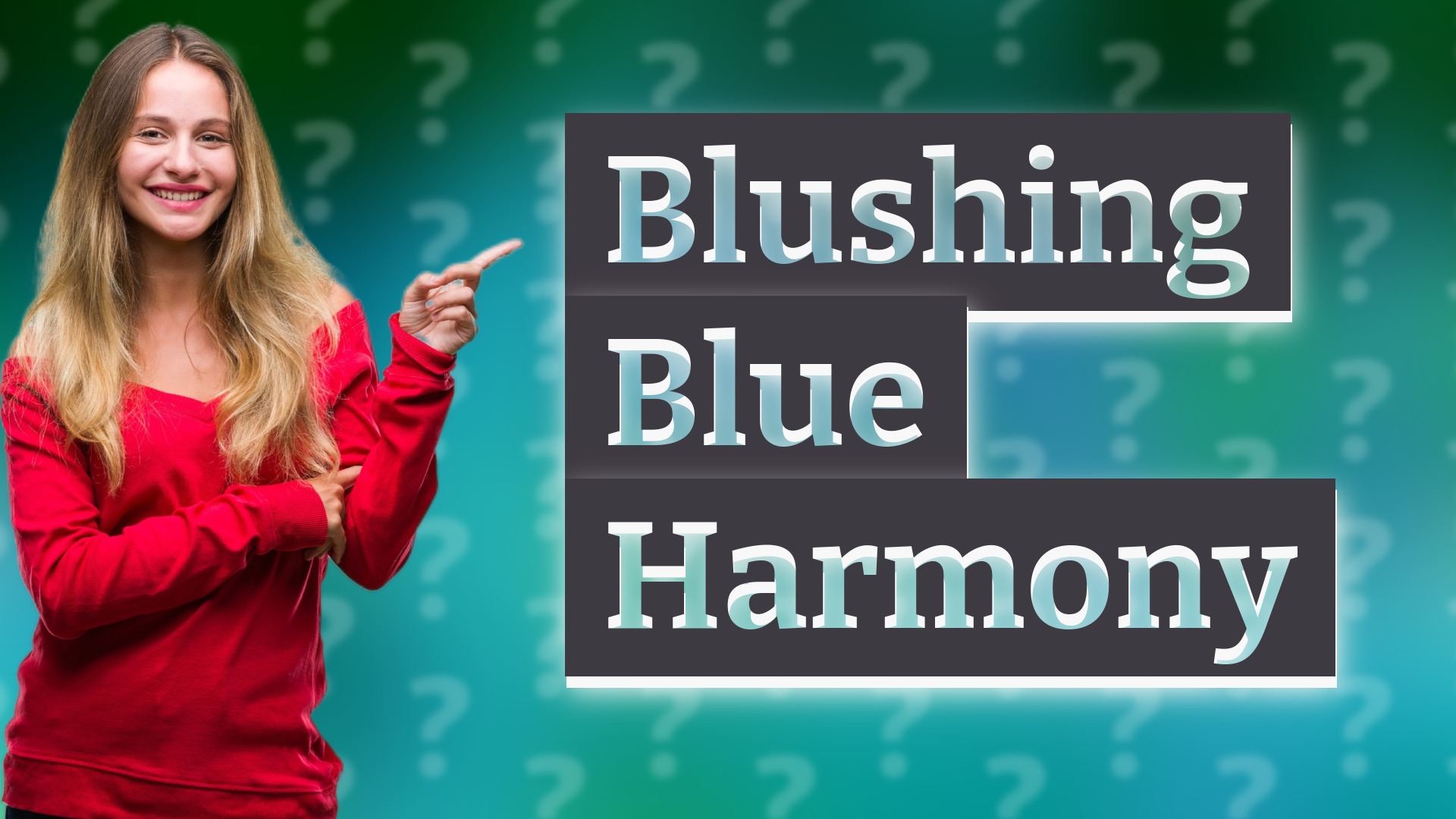 Blushing Blue Harmony