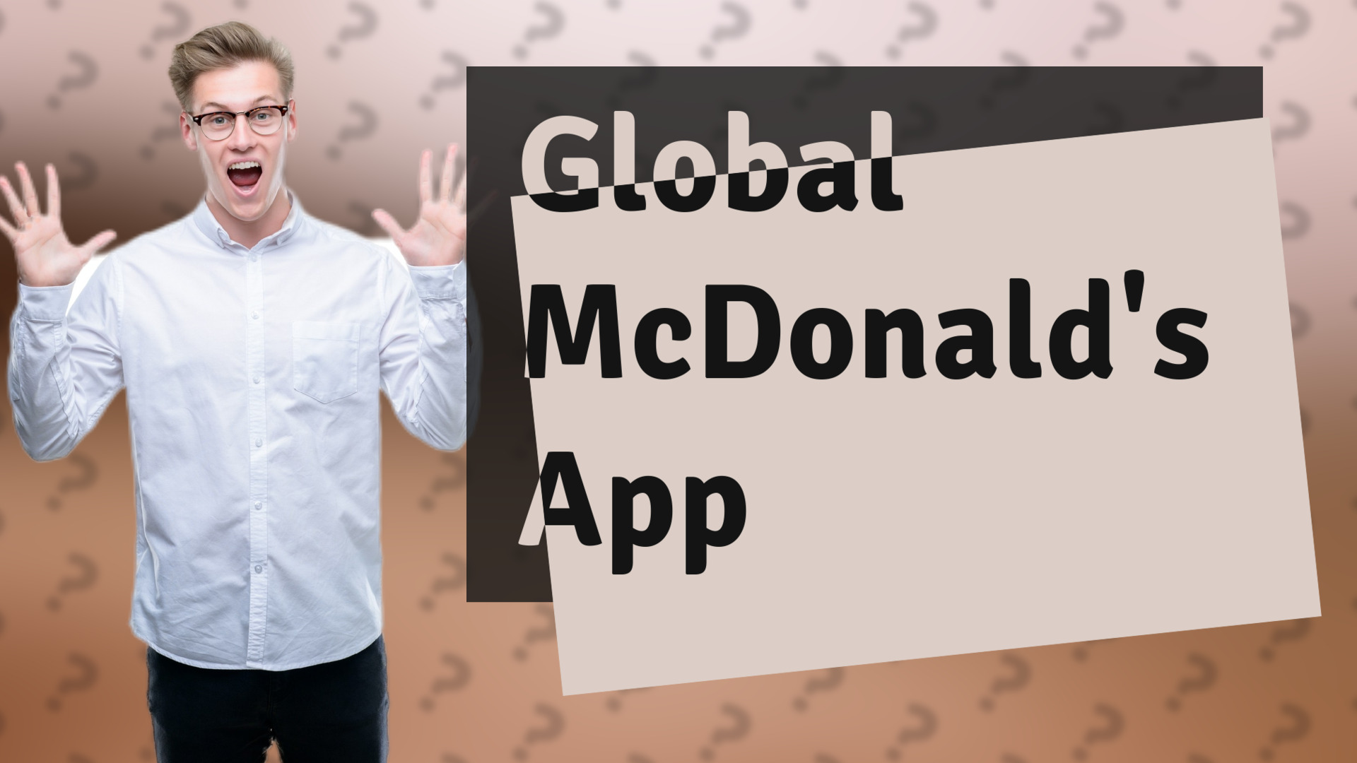 Global McDonald's App