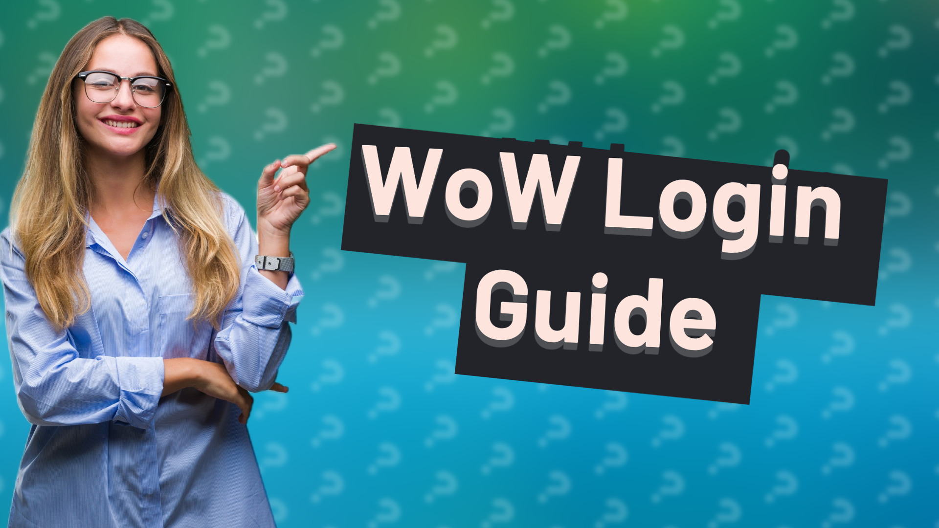 WoW Login Guide