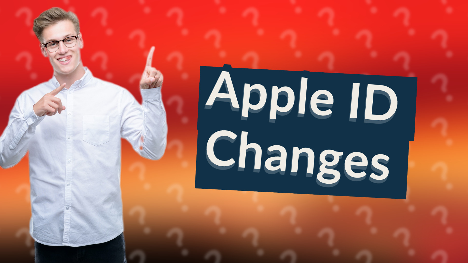Apple ID Changes