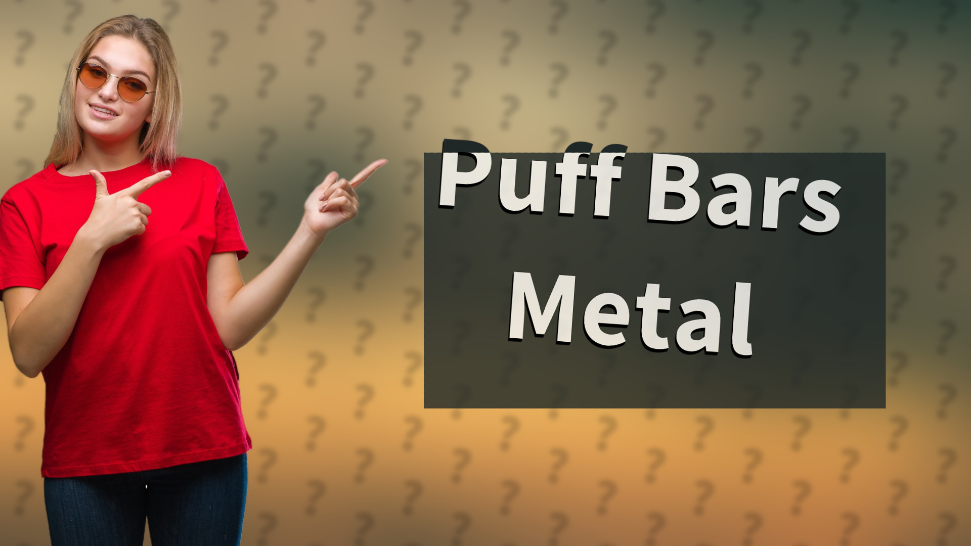Puff Bars Metal