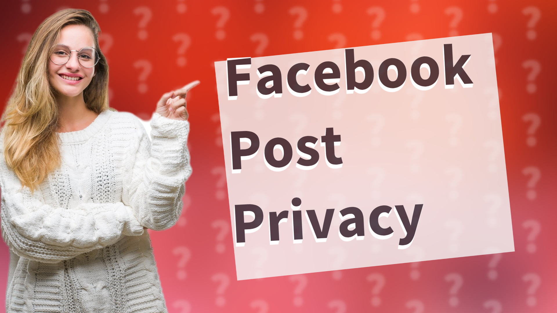 Facebook Post Privacy