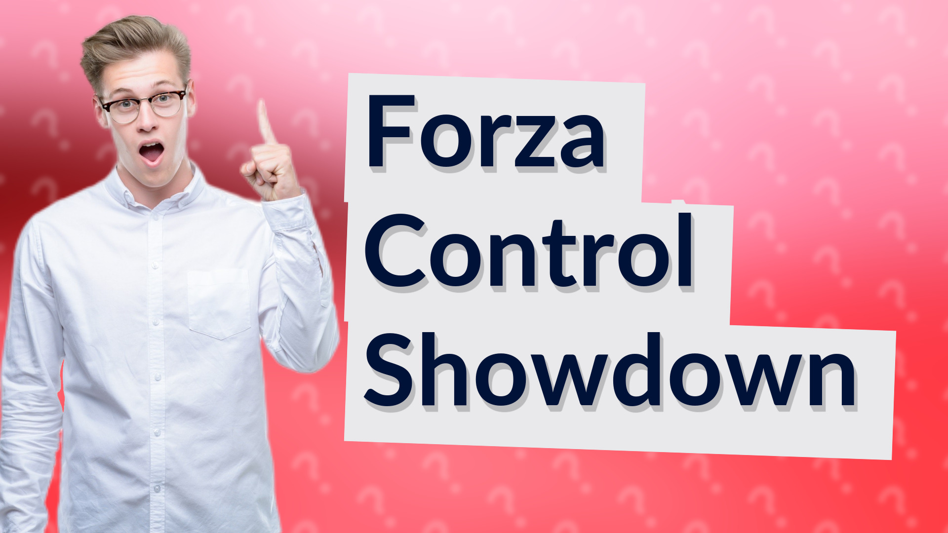 Forza Control Showdown