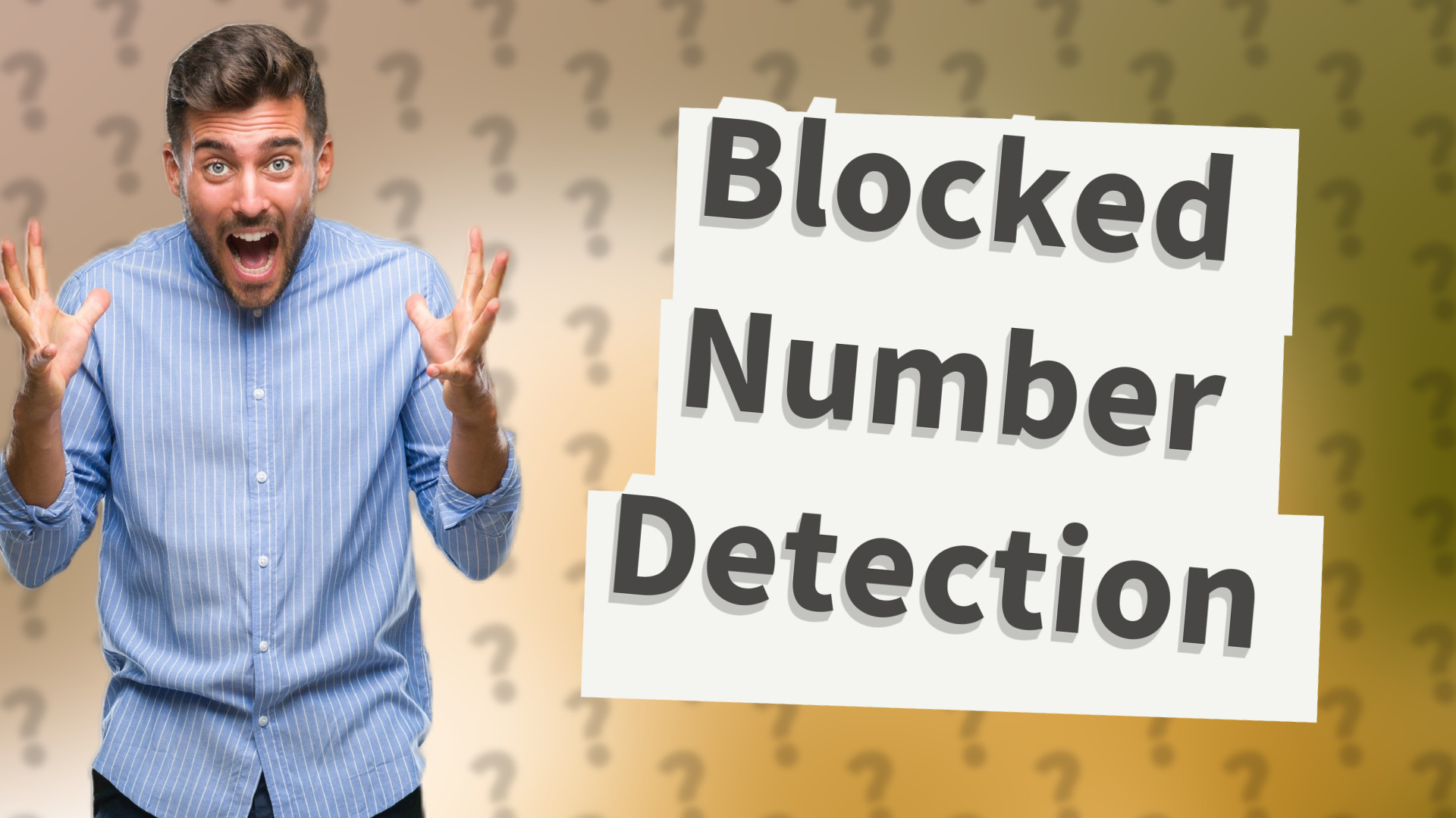 Blocked Number Detection