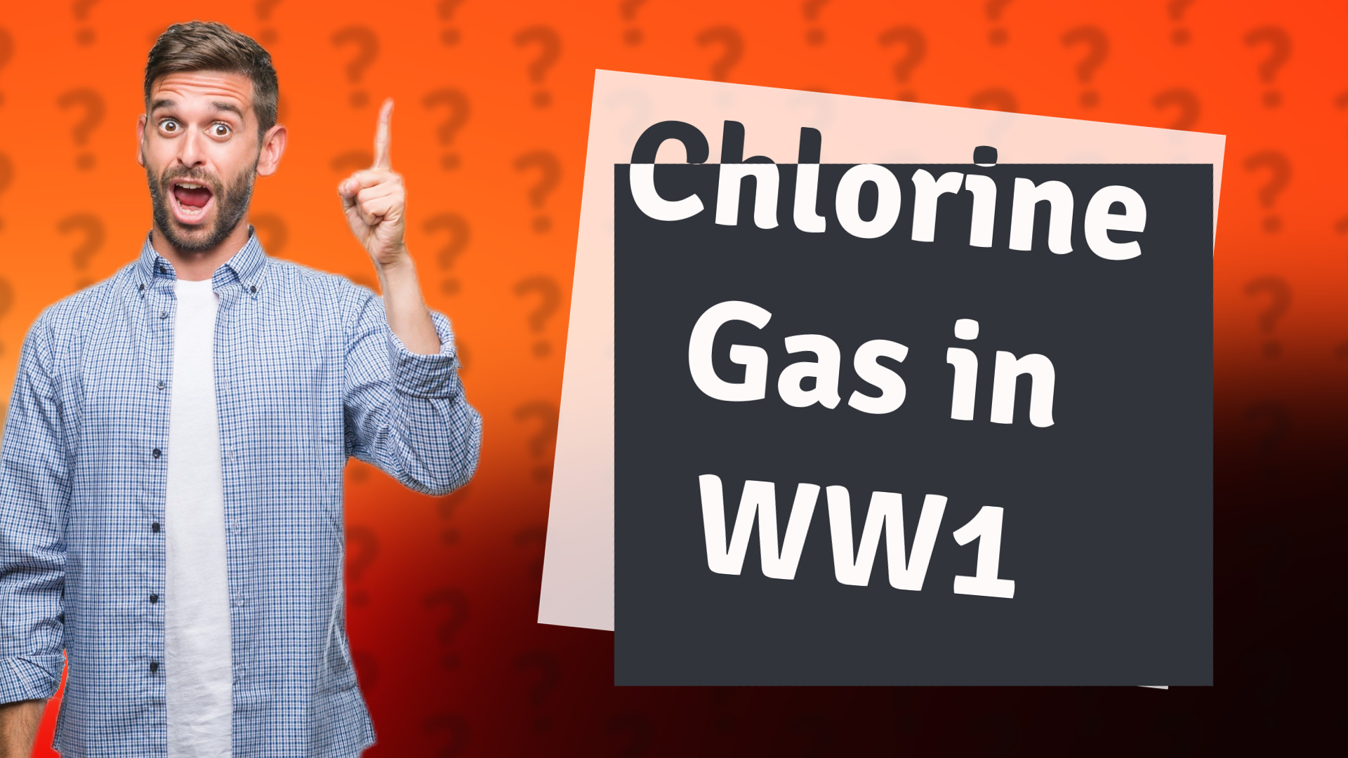 Chlorine Gas in WW1