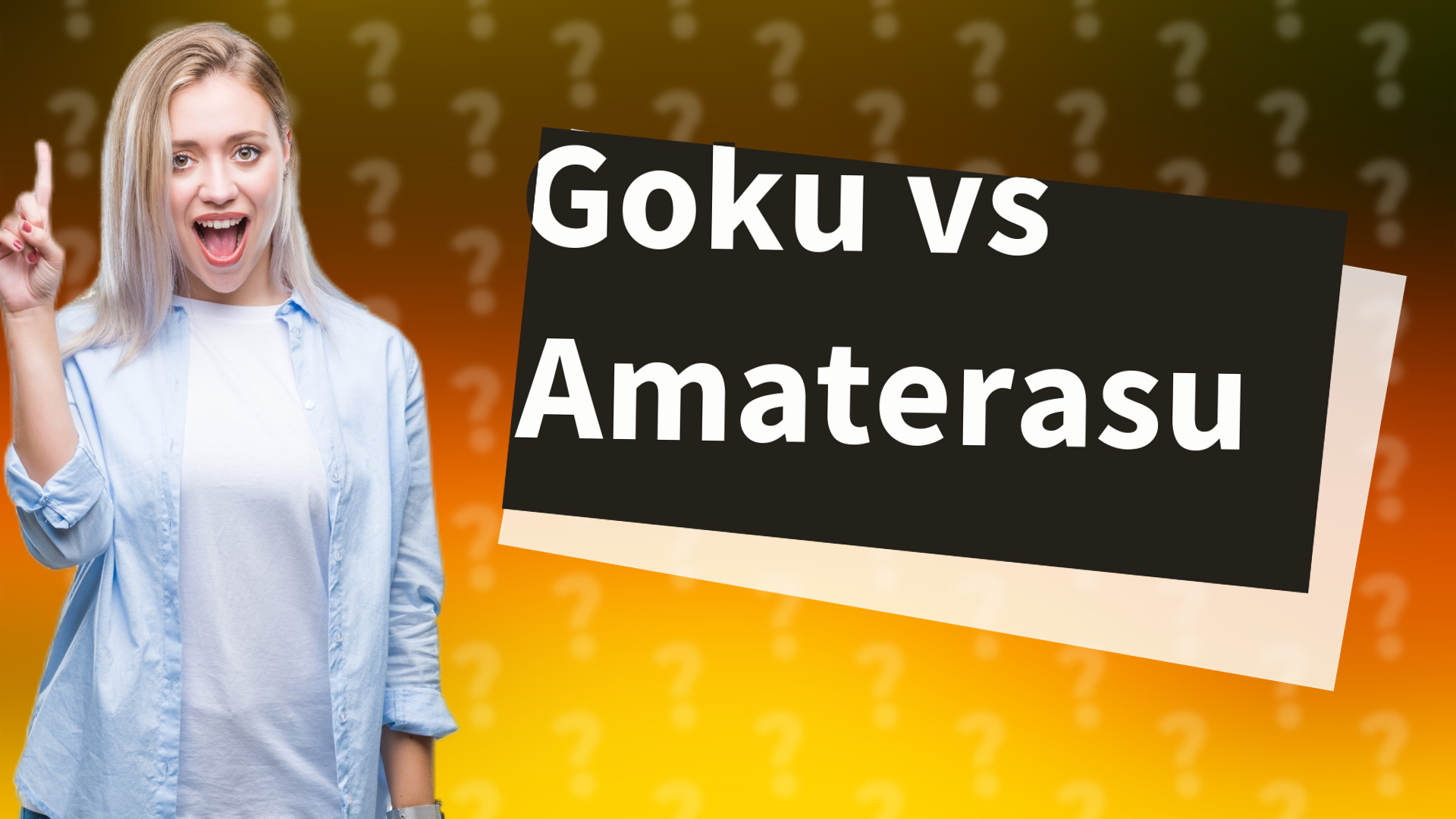 Goku vs Amaterasu