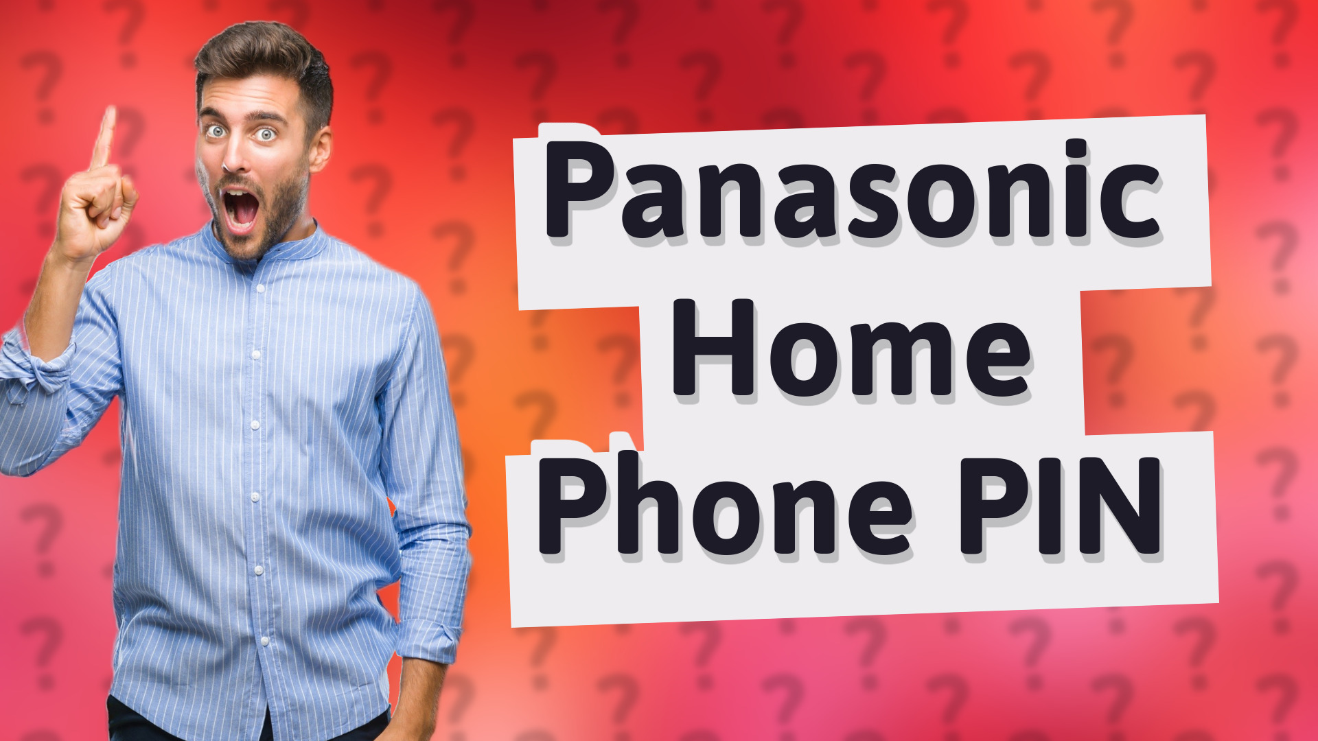 Panasonic Home Phone PIN