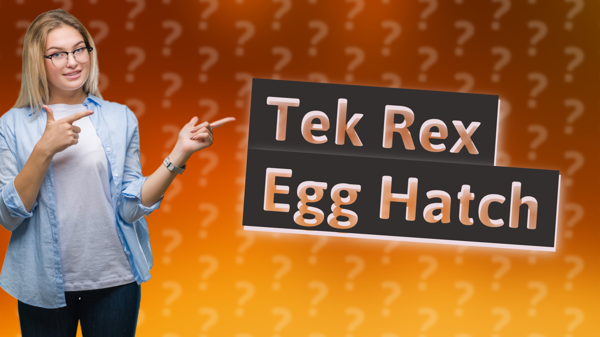 Tek Rex Egg Hatch