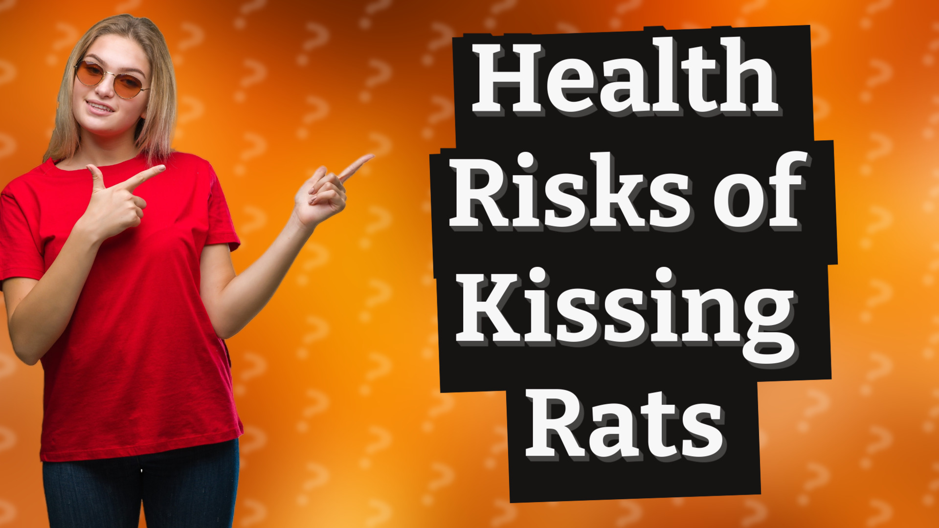 Health Risks of Kissing Rats