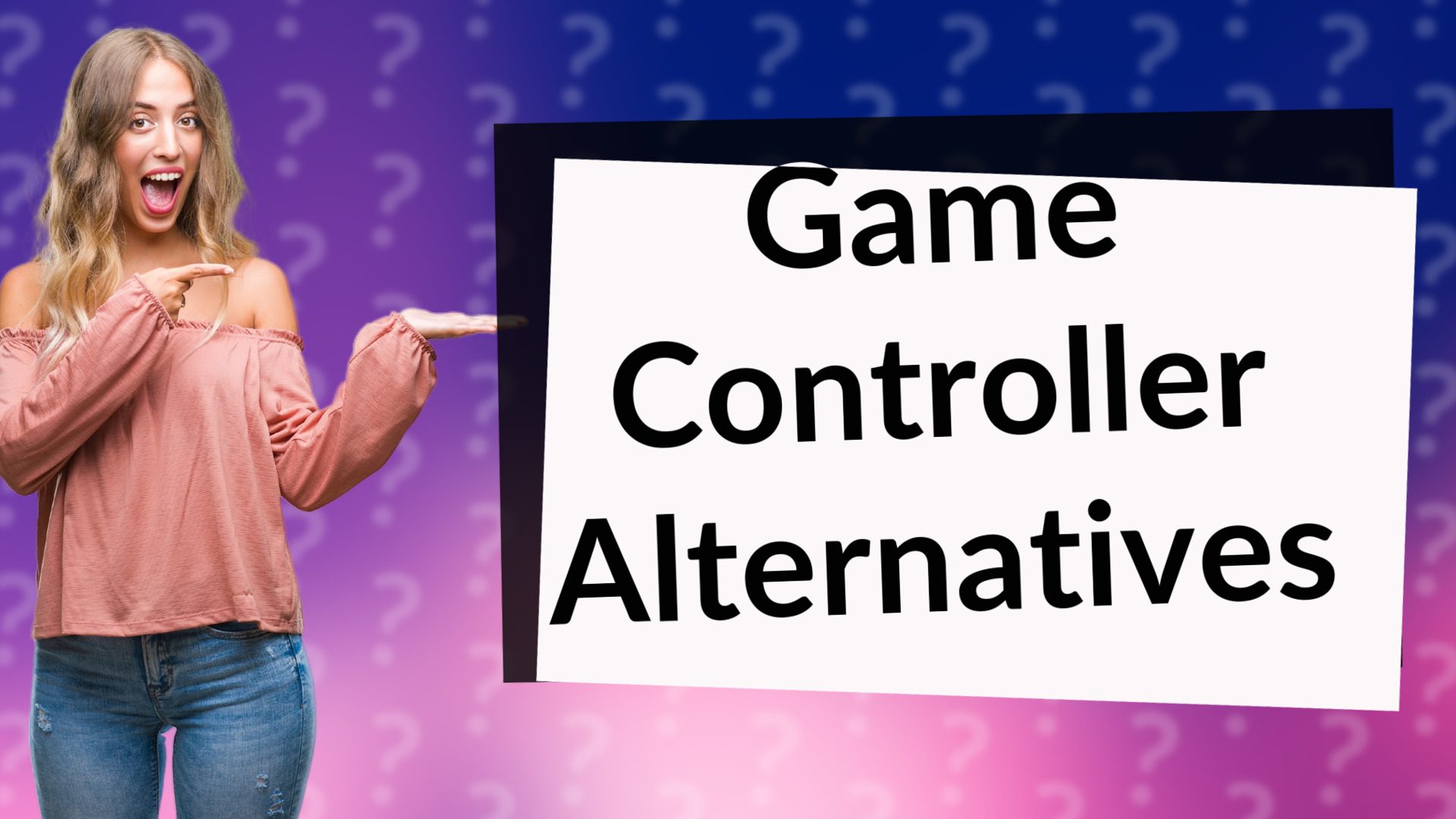 Game Controller Alternatives
