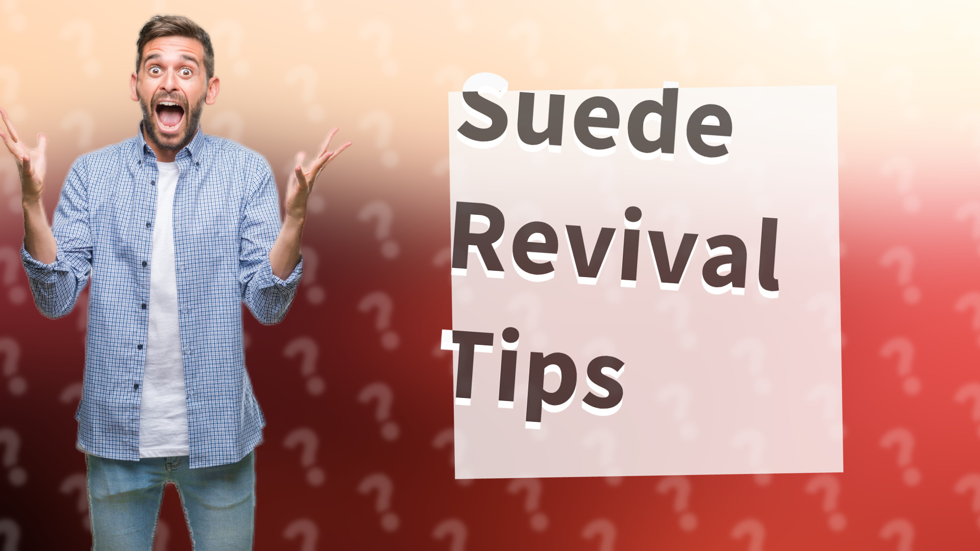Suede Revival Tips