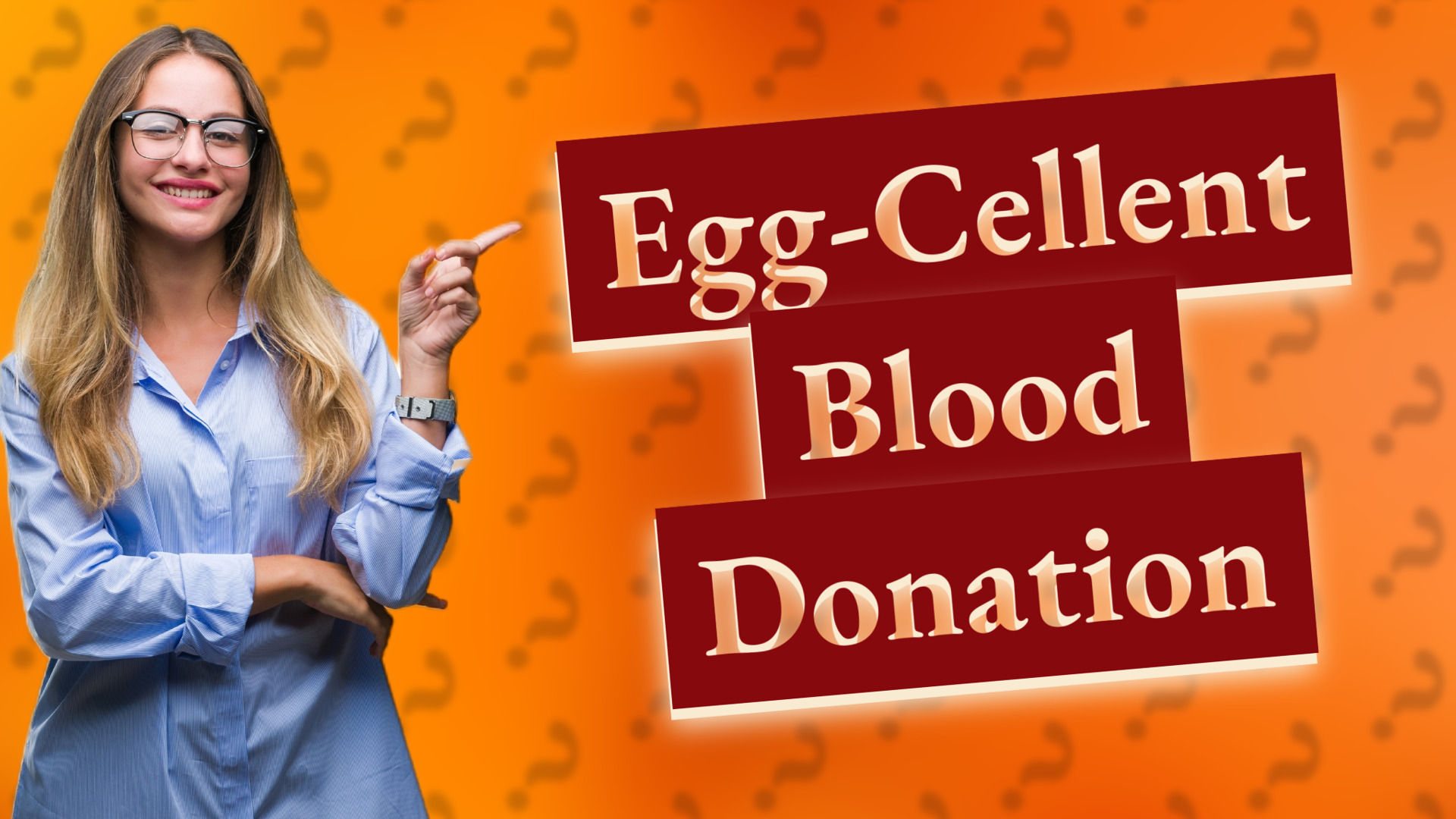 Egg-Cellent Blood Donation