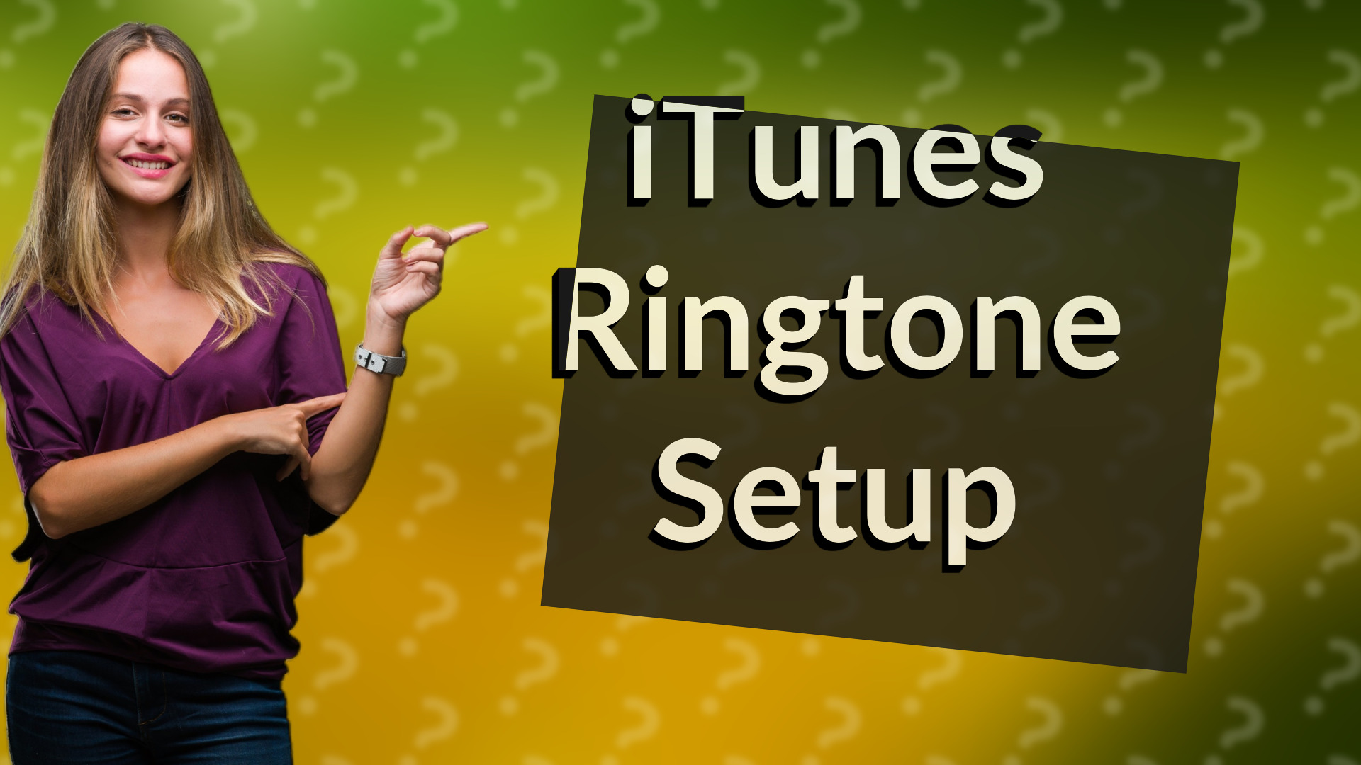iTunes Ringtone Setup