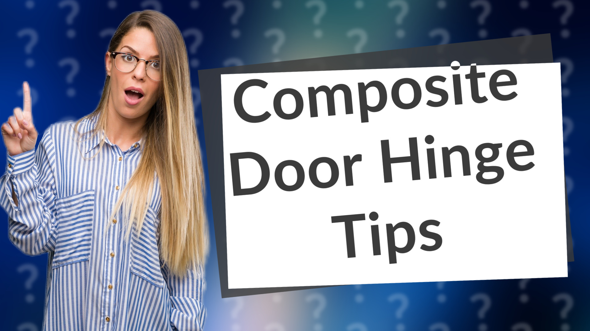 Composite Door Hinge Tips