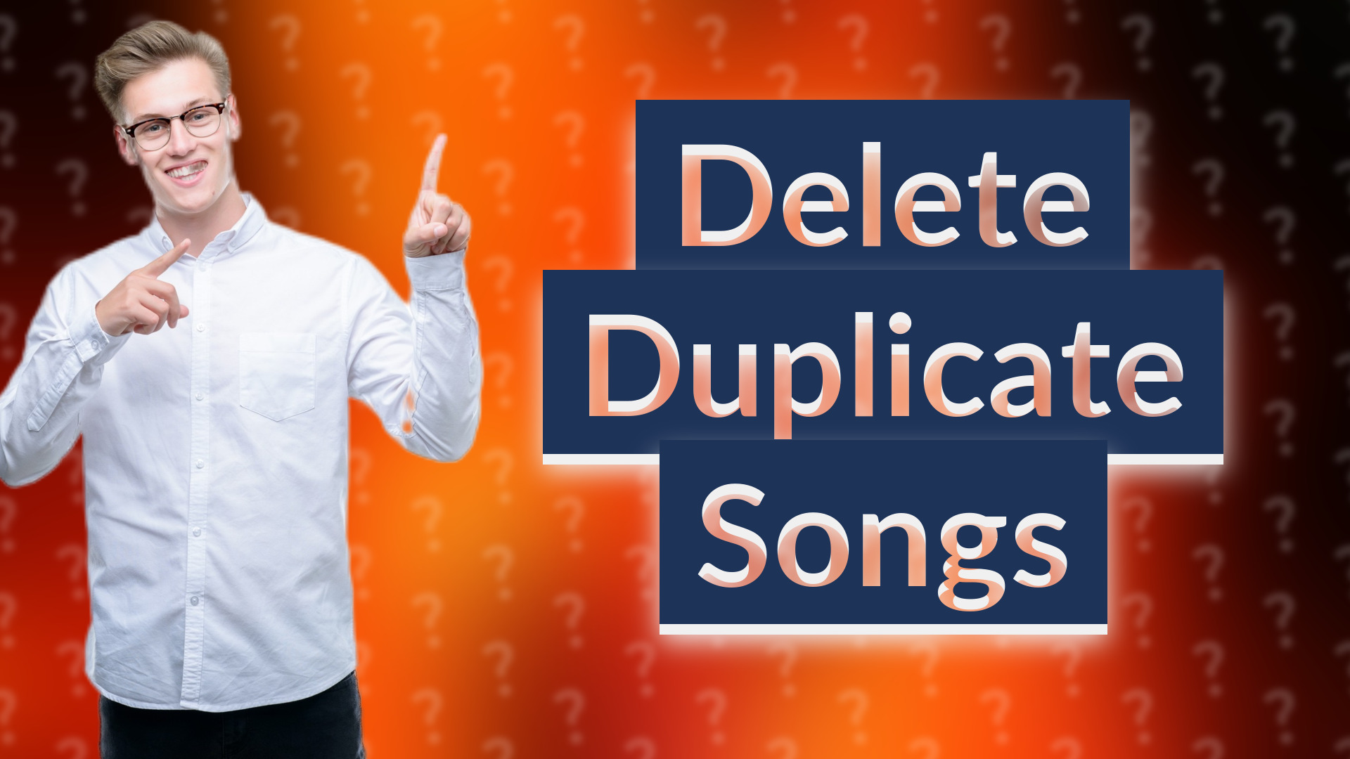 Delete Duplicate Songs