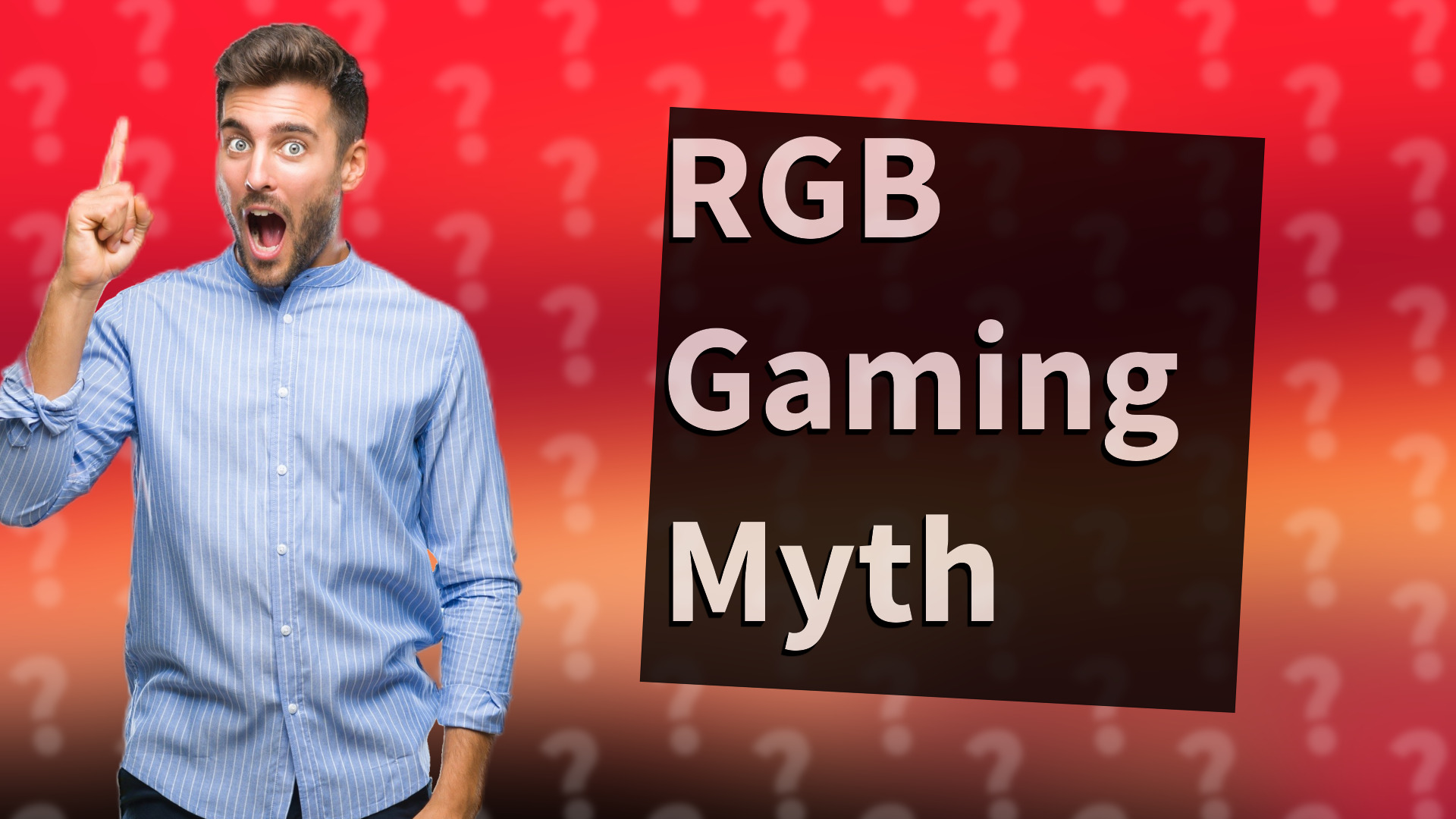 RGB Gaming Myth