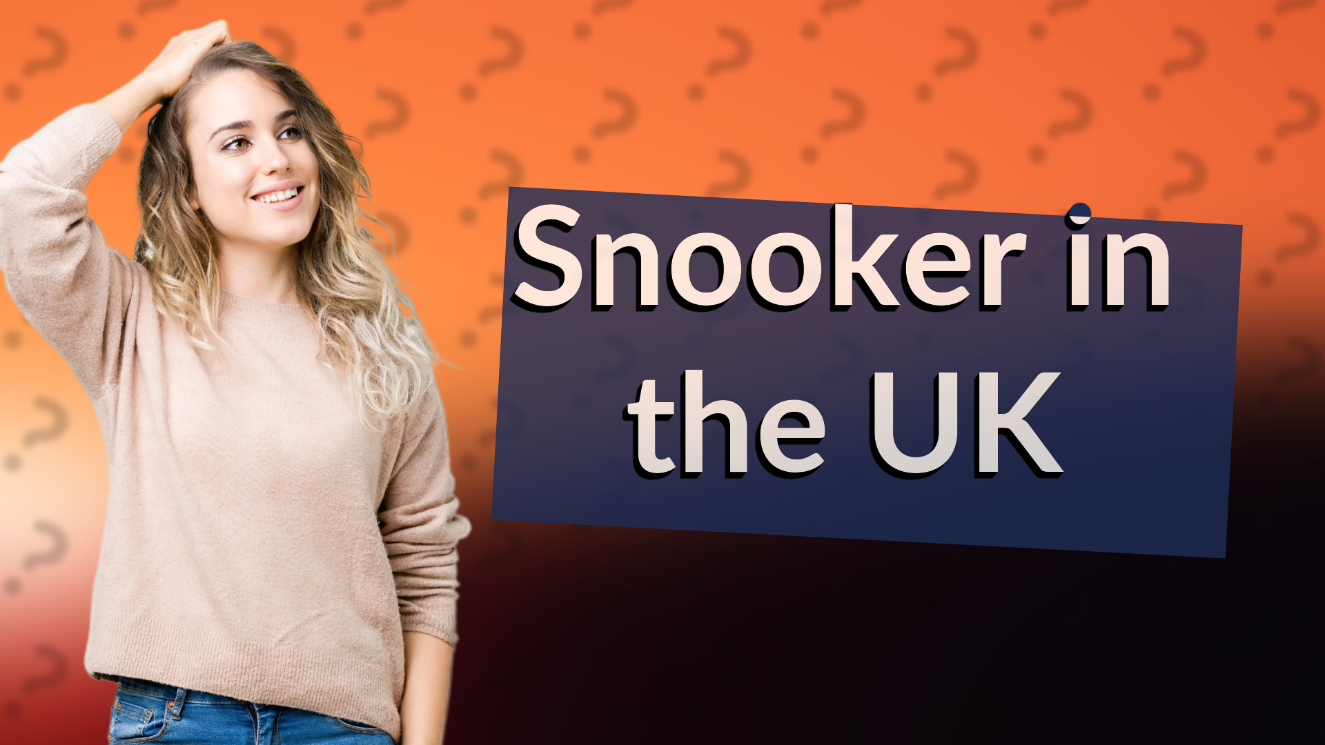 Snooker in the UK