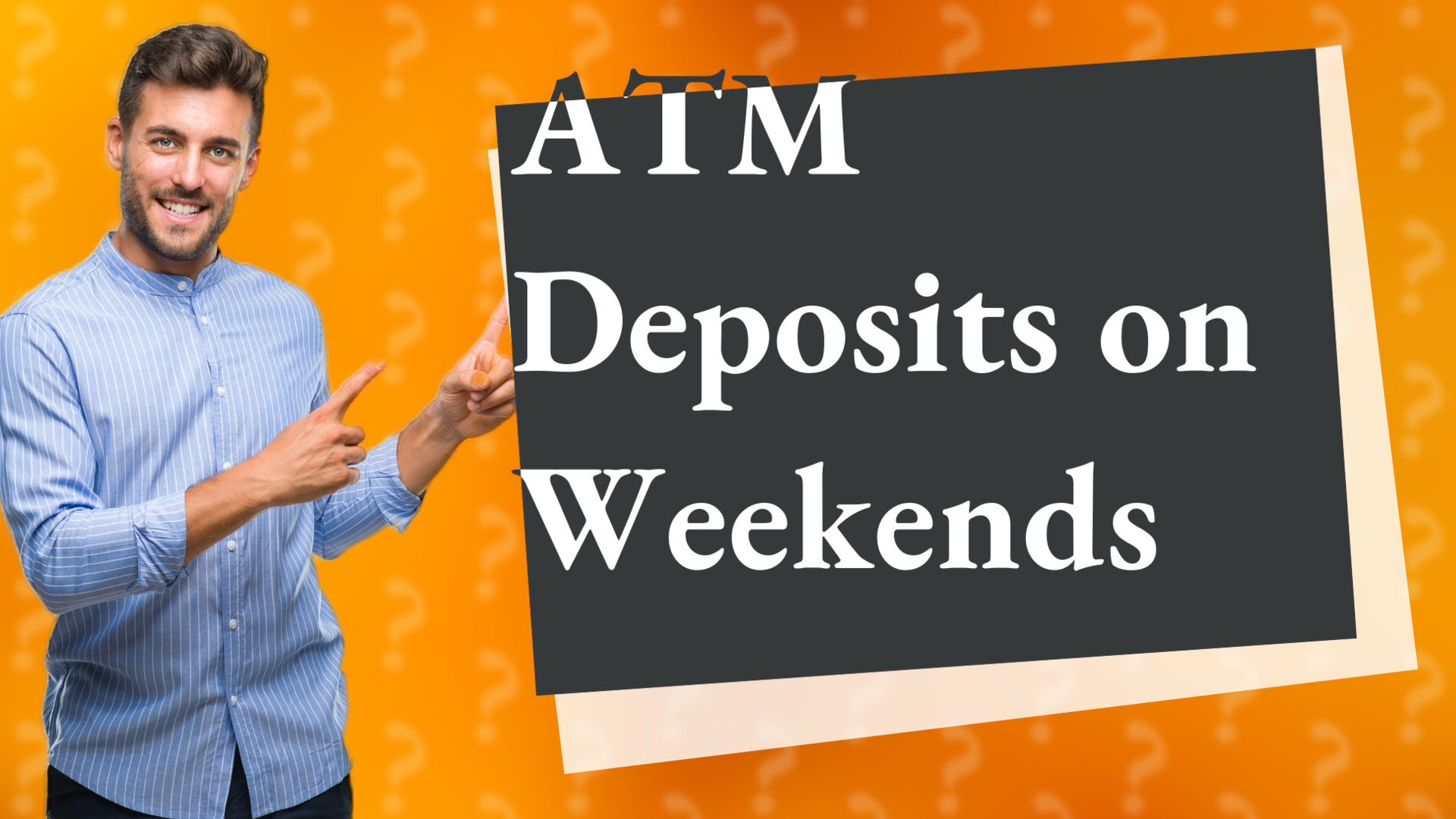 ATM Deposits on Weekends