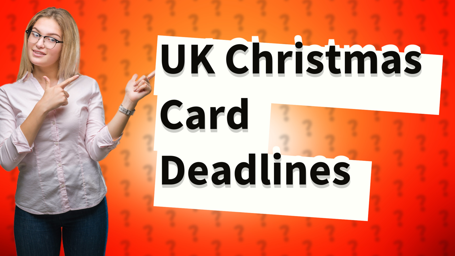 UK Christmas Card Deadlines