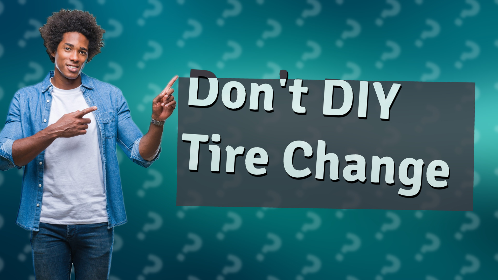 Don't DIY Tire Change