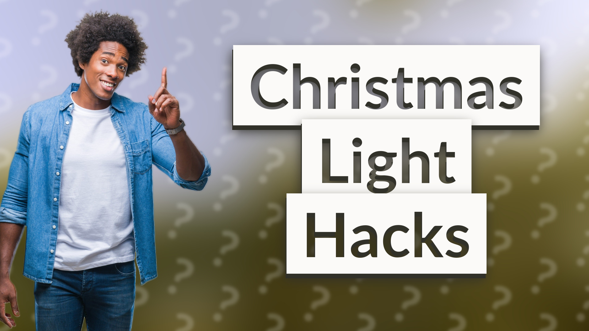 Christmas Light Hacks