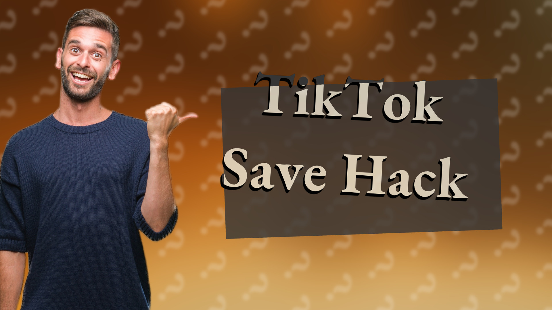 TikTok Save Hack
