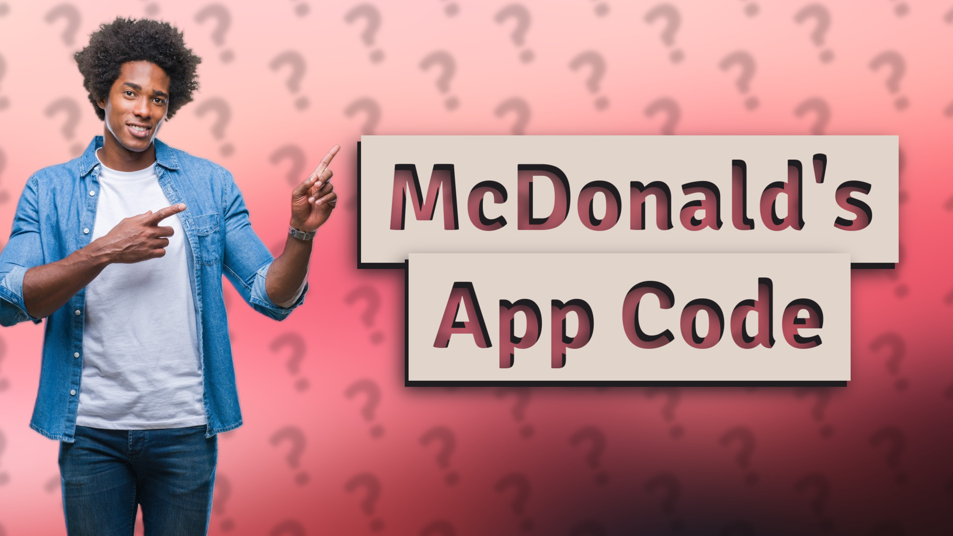 McDonald's App Code