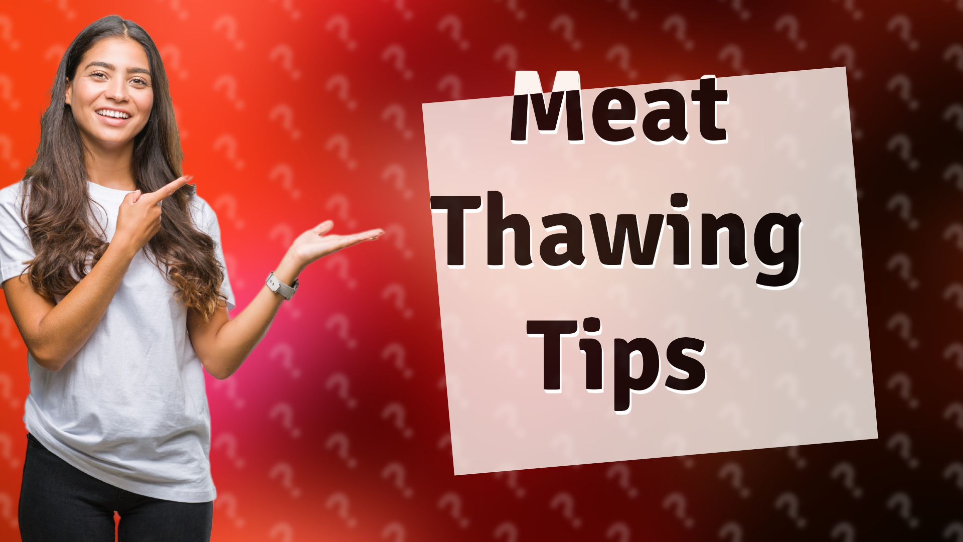 Meat Thawing Tips