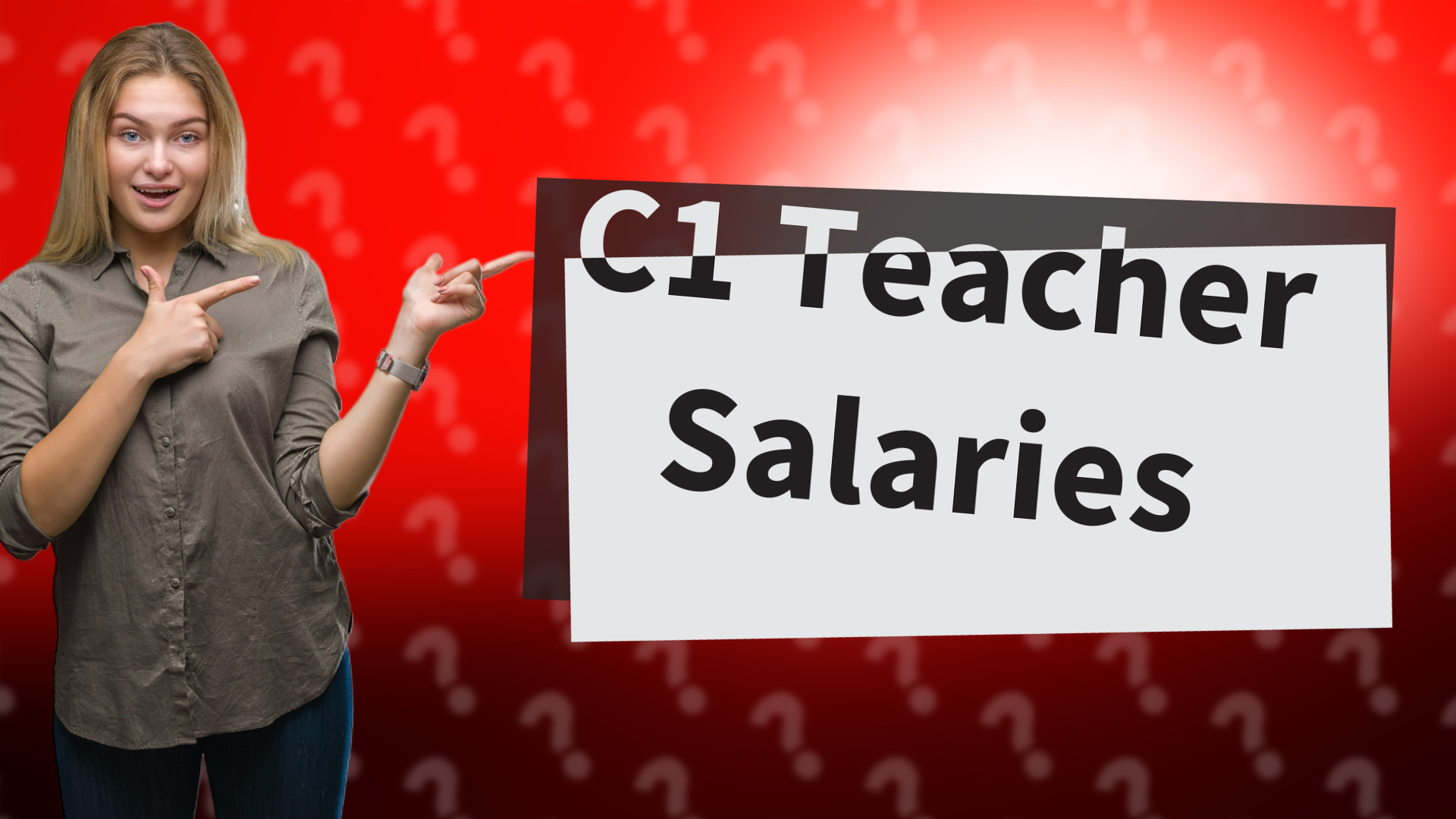 C1 Teacher Salaries