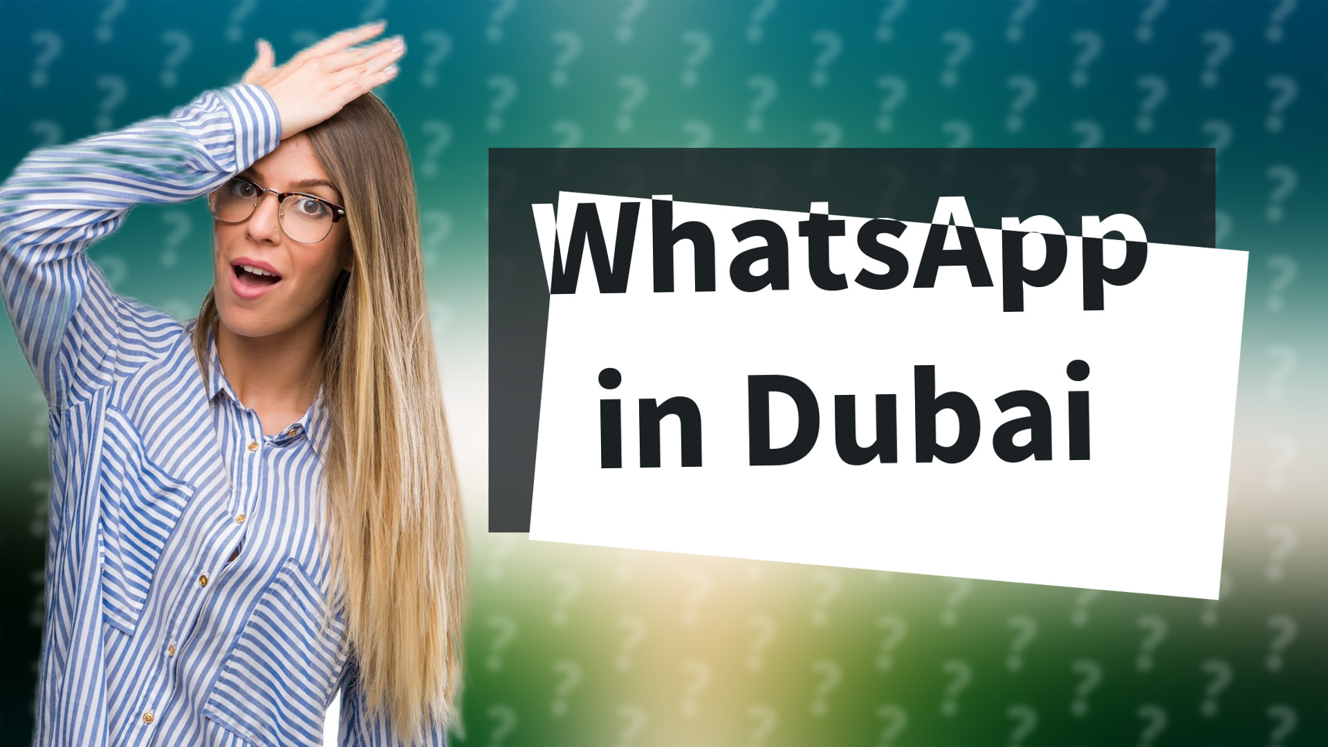 WhatsApp in Dubai