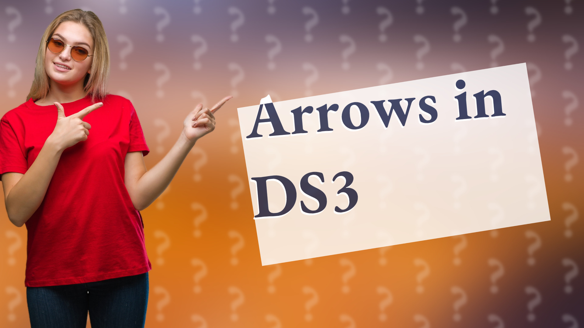 Arrows in DS3