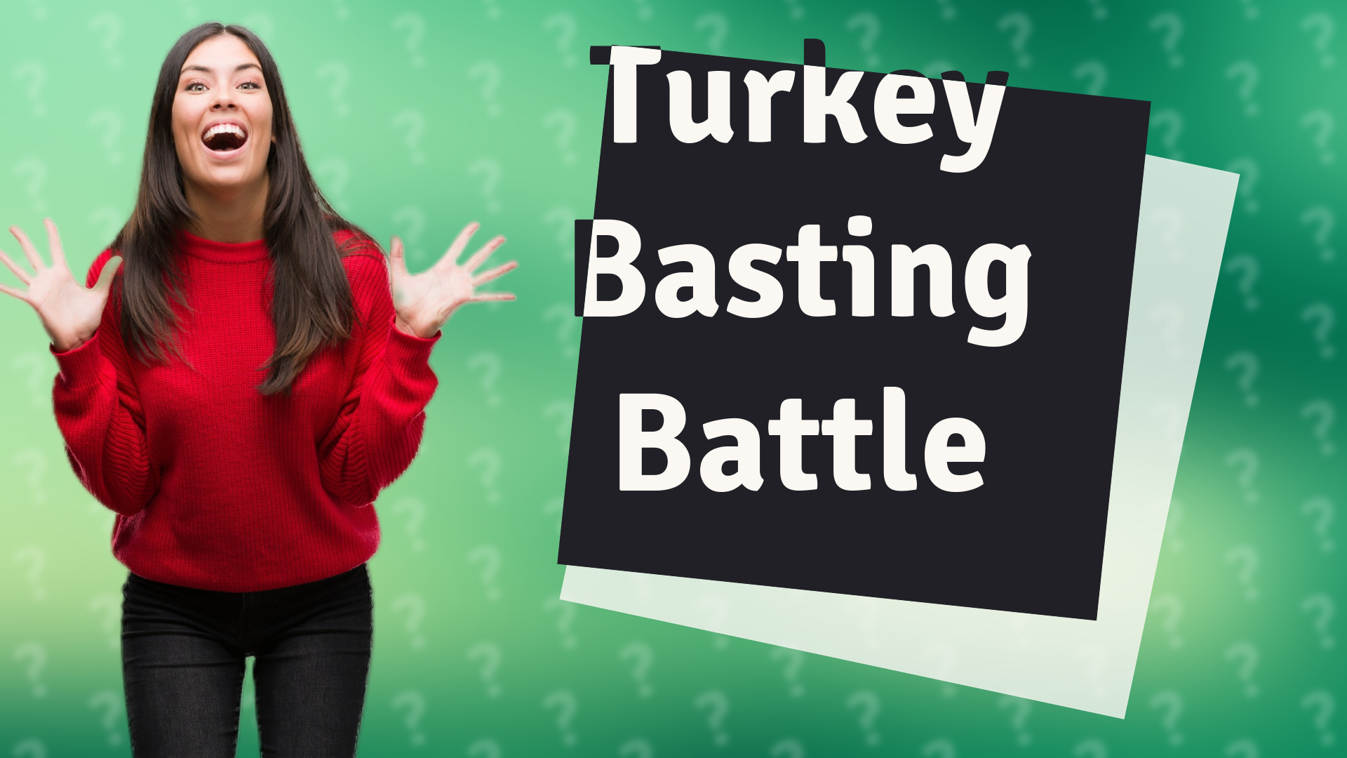 Turkey Basting Battle