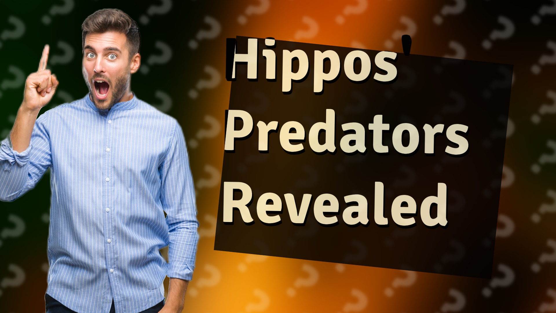 Hippos' Predators Revealed