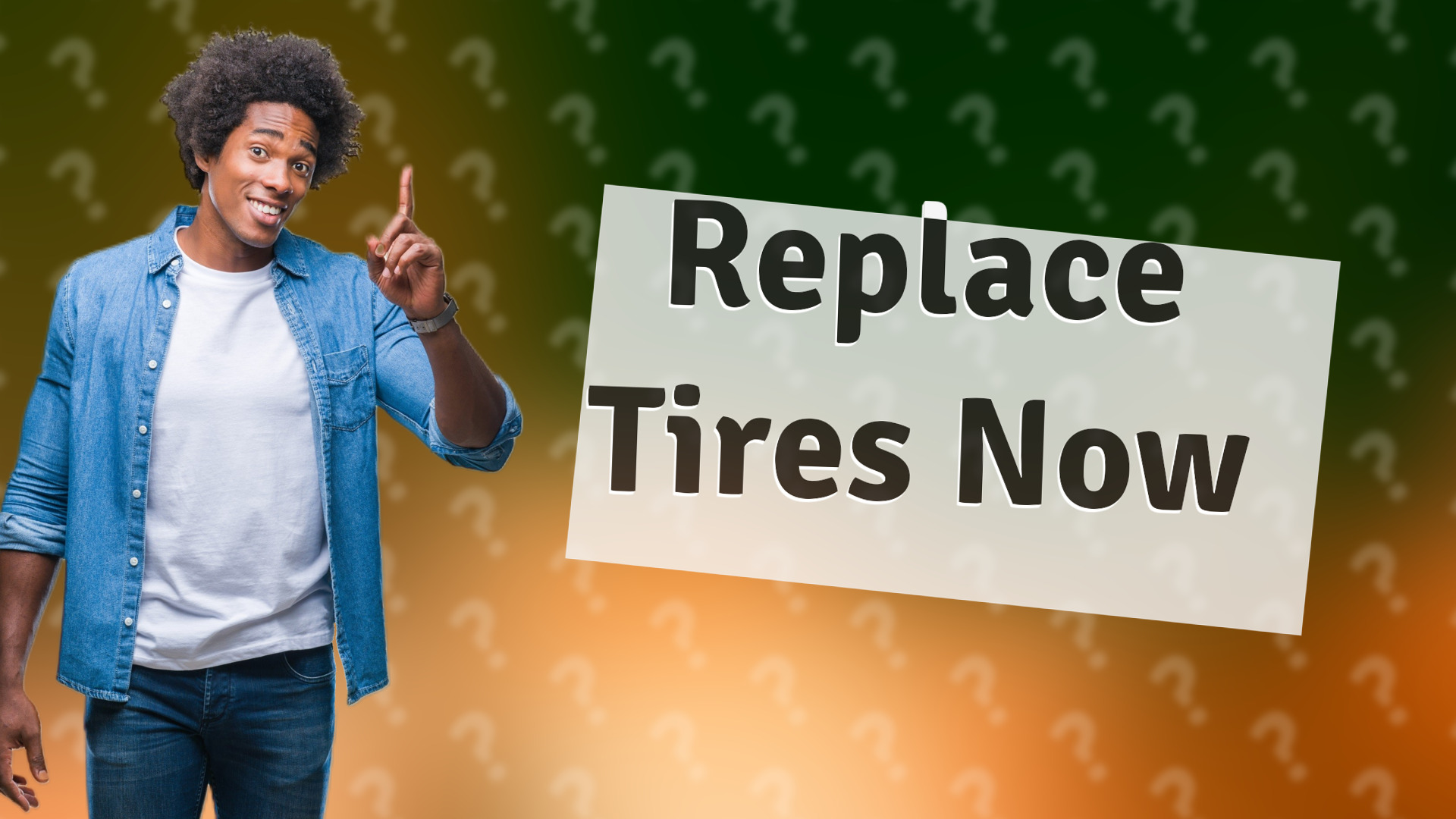 Replace Tires Now