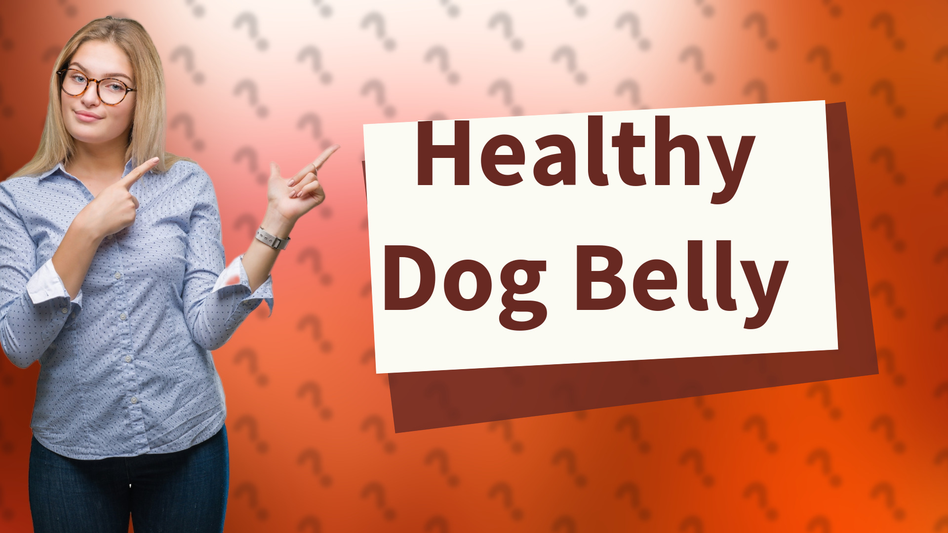Healthy Dog Belly