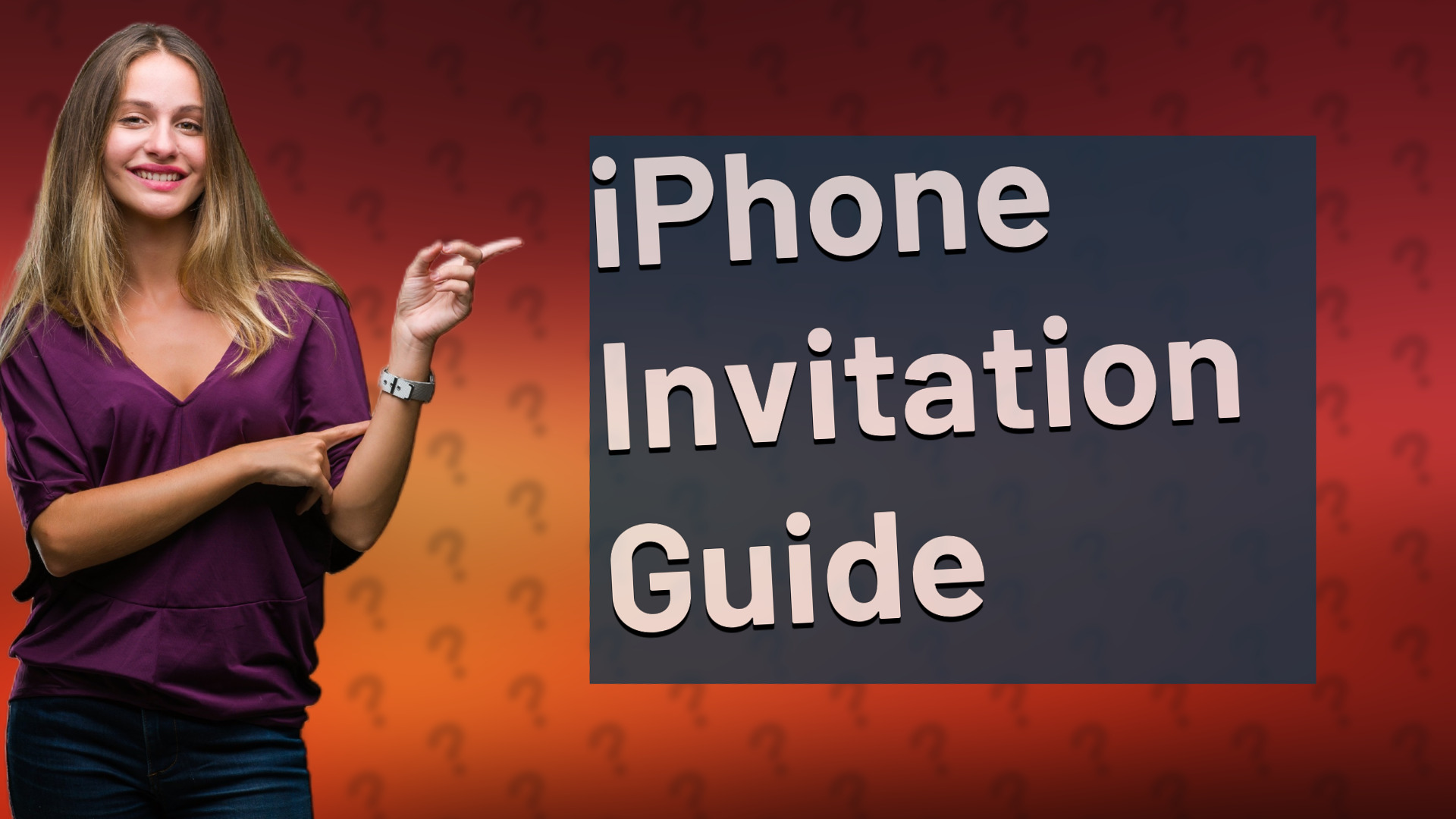 iPhone Invitation Guide