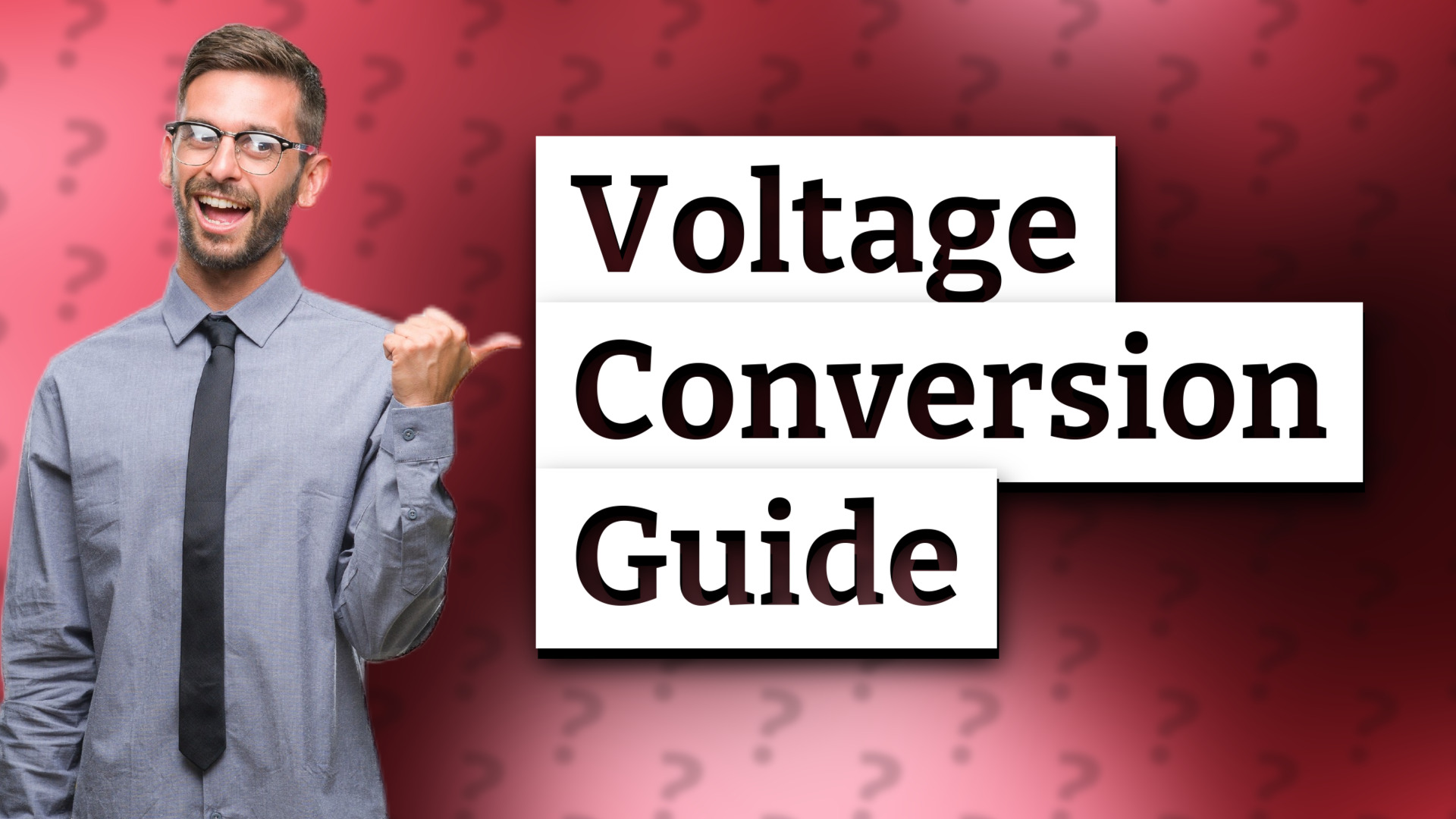 Voltage Conversion Guide