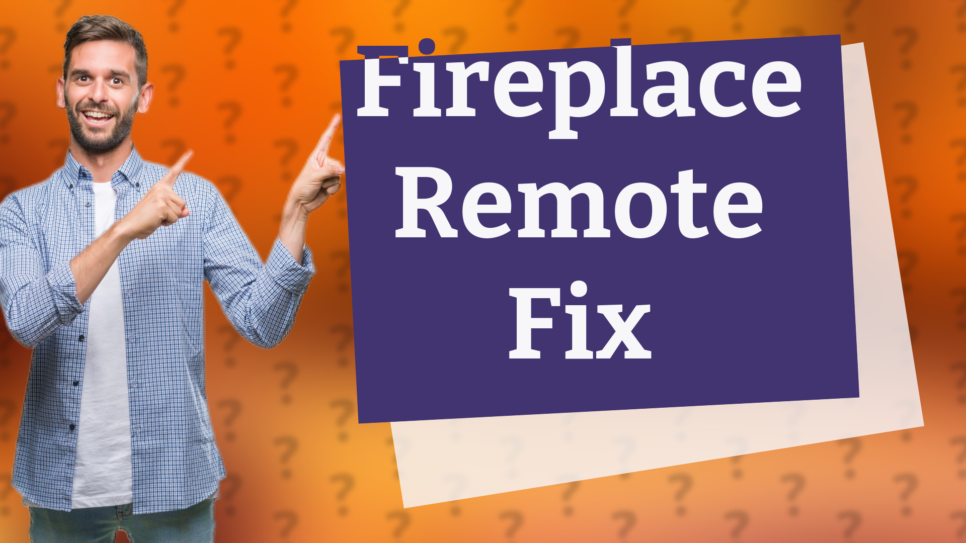 Fireplace Remote Fix