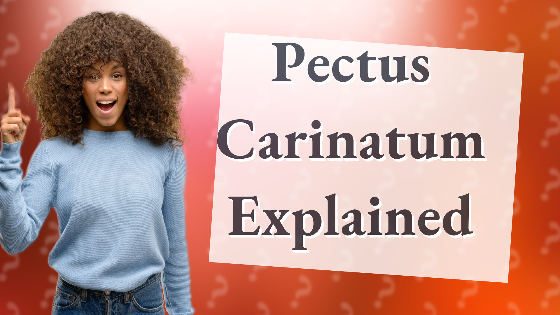 Pectus Carinatum Explained