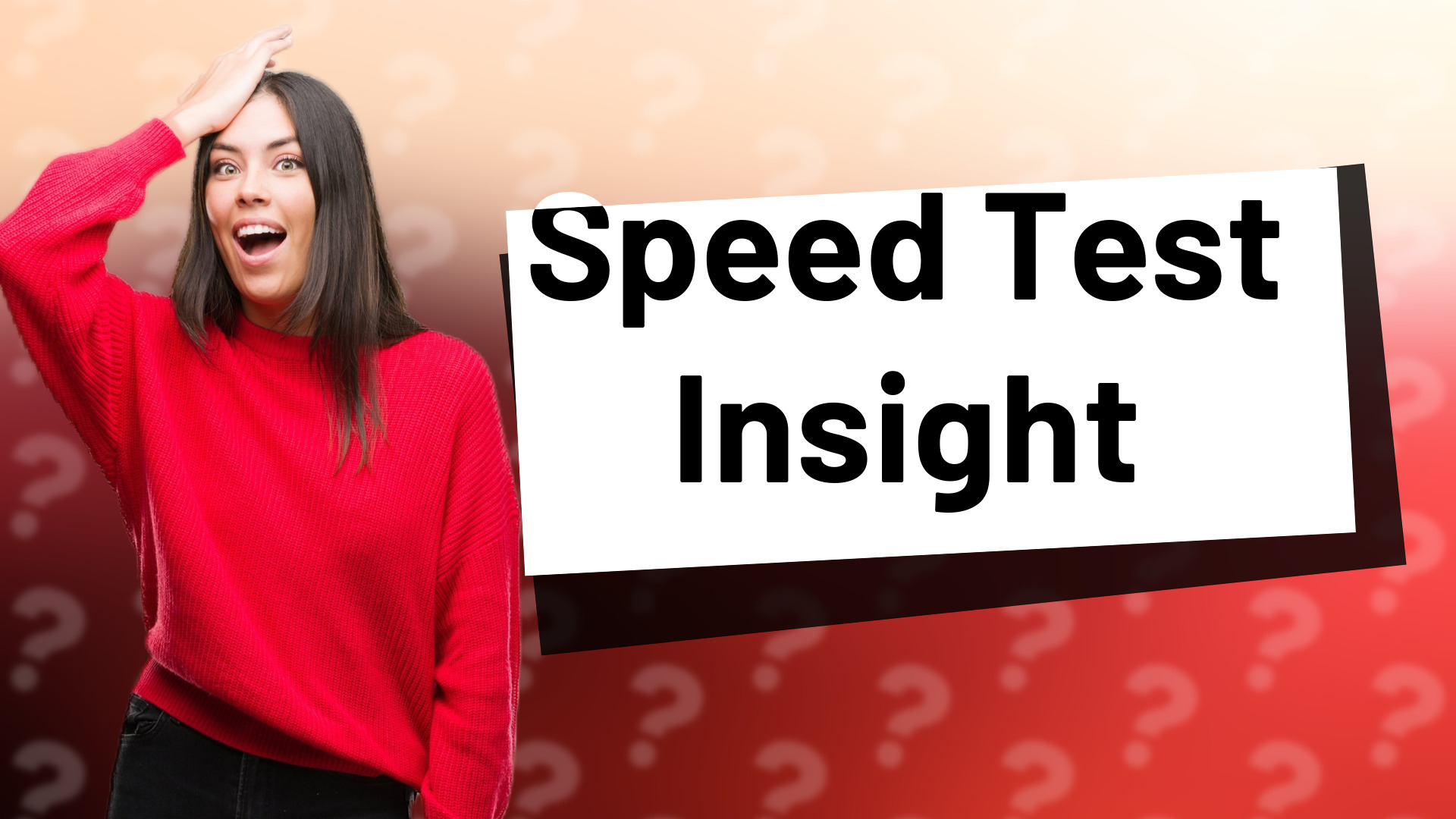 Speed Test Insight