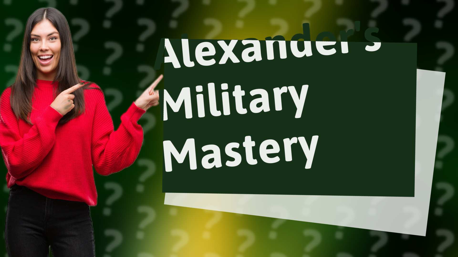 Alexander's Military Mastery