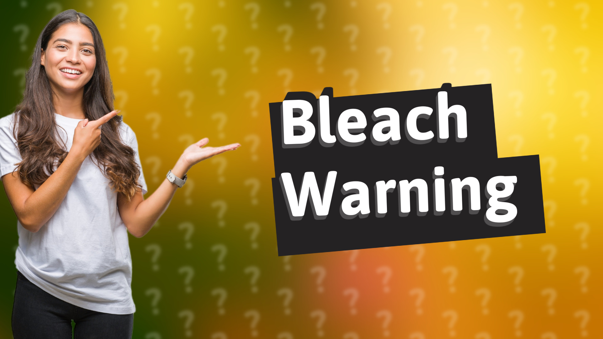 Bleach Warning