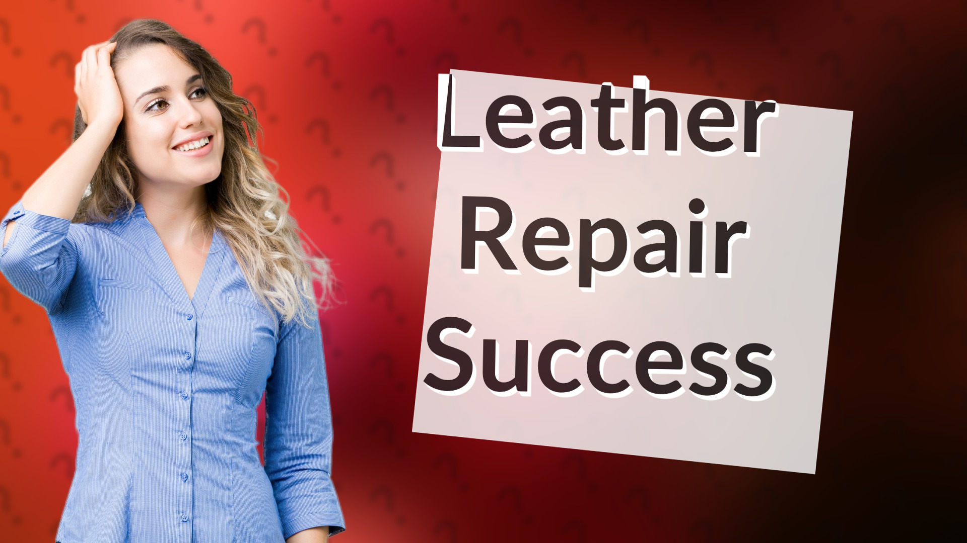Leather Repair Success