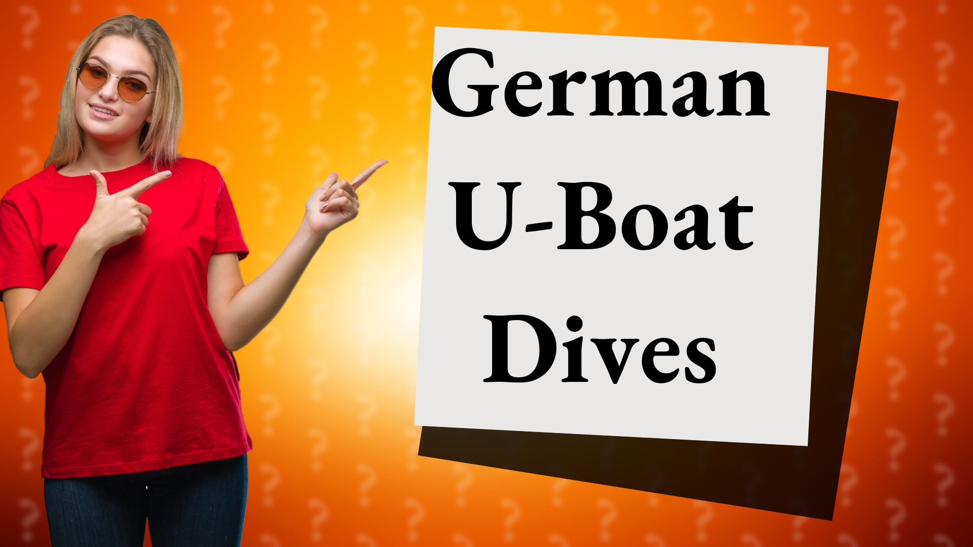 German U-Boat Dives