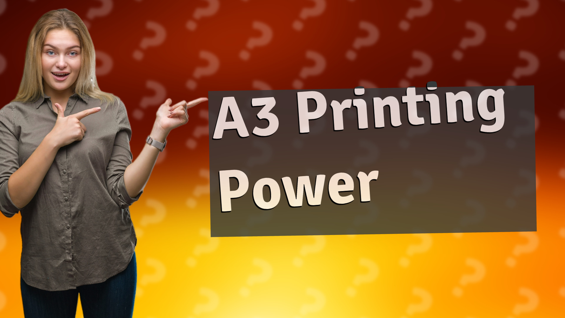 A3 Printing Power