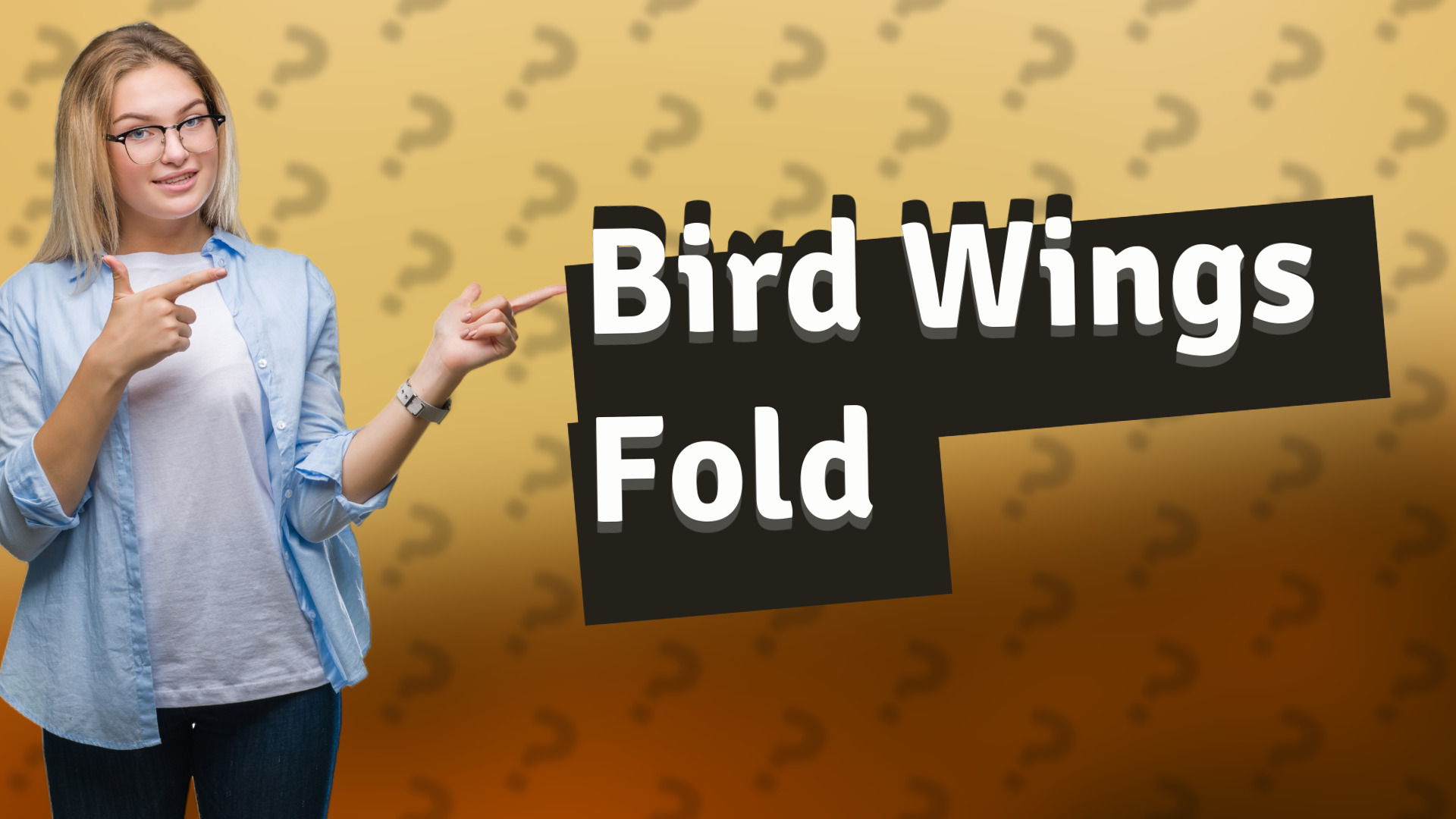 Bird Wings Fold